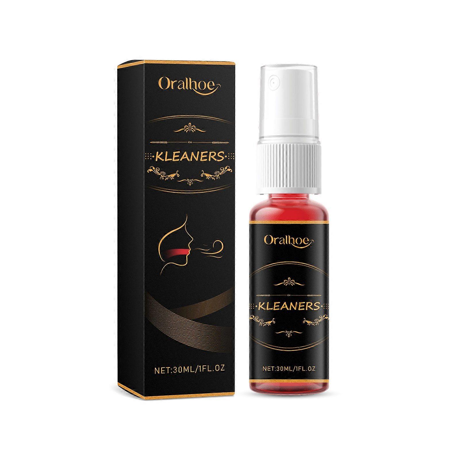 Oral Hygiene Spray Contains Mint Leaf Extract, Lemon Extract And Agar Gum