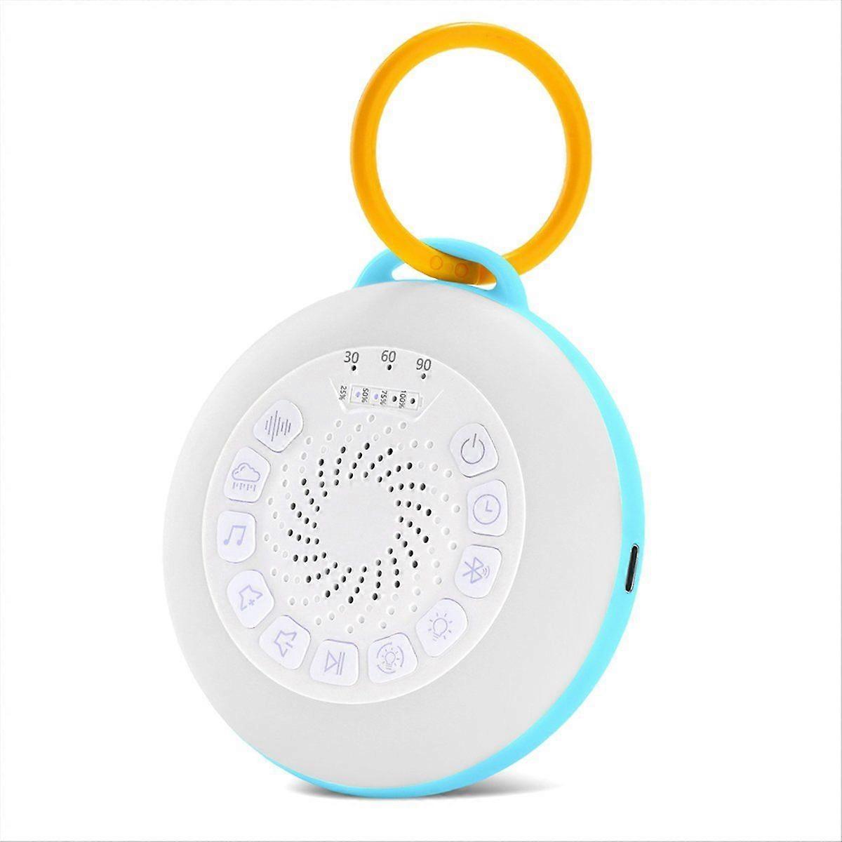 White Noise Machine with 11 White Noise Adjustable, Night Light, Bluetooth Speaker,Timing Function