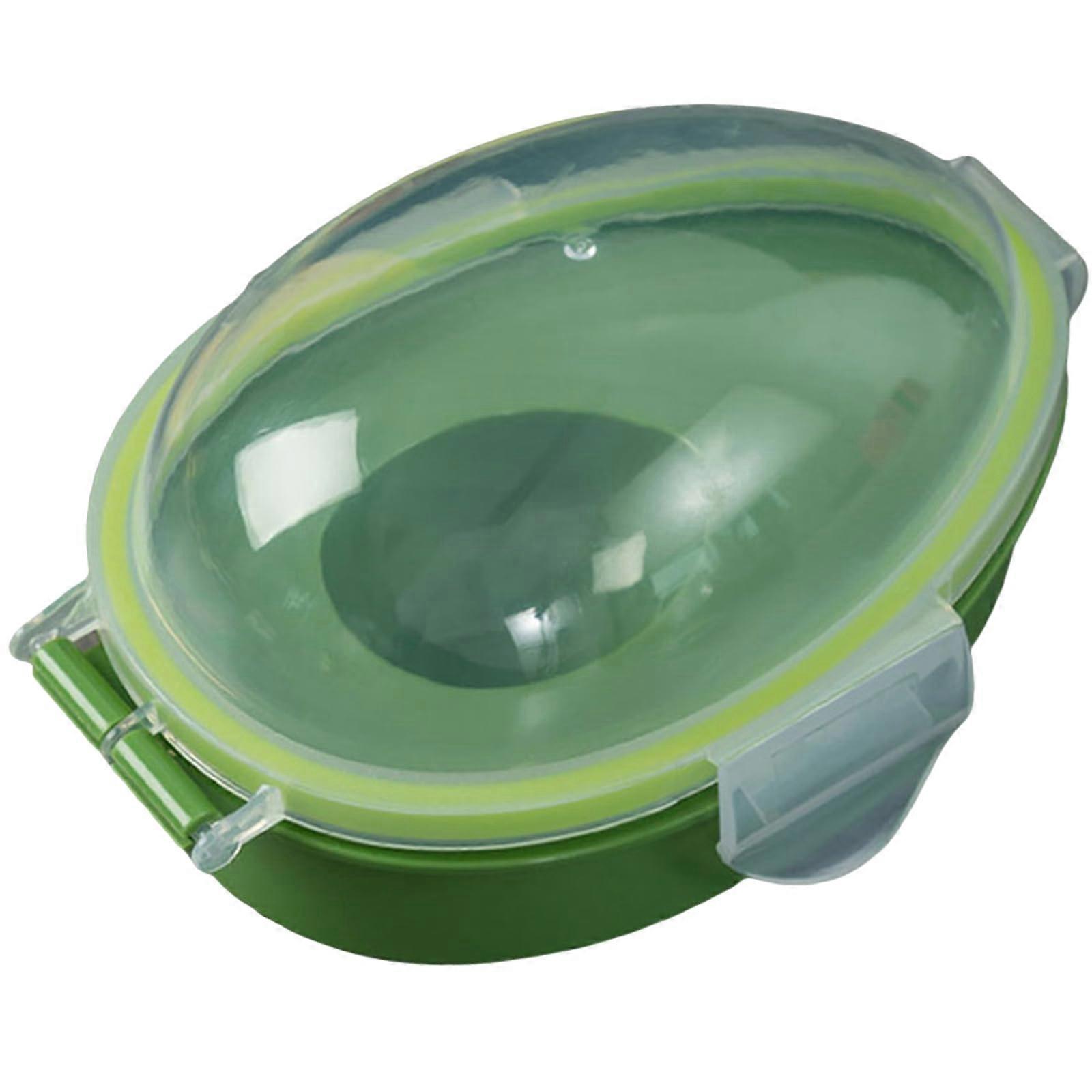 6x4.3x3.2 In Plastic Food Storage Container With Clear Lid, Reusable Fridge Organizer