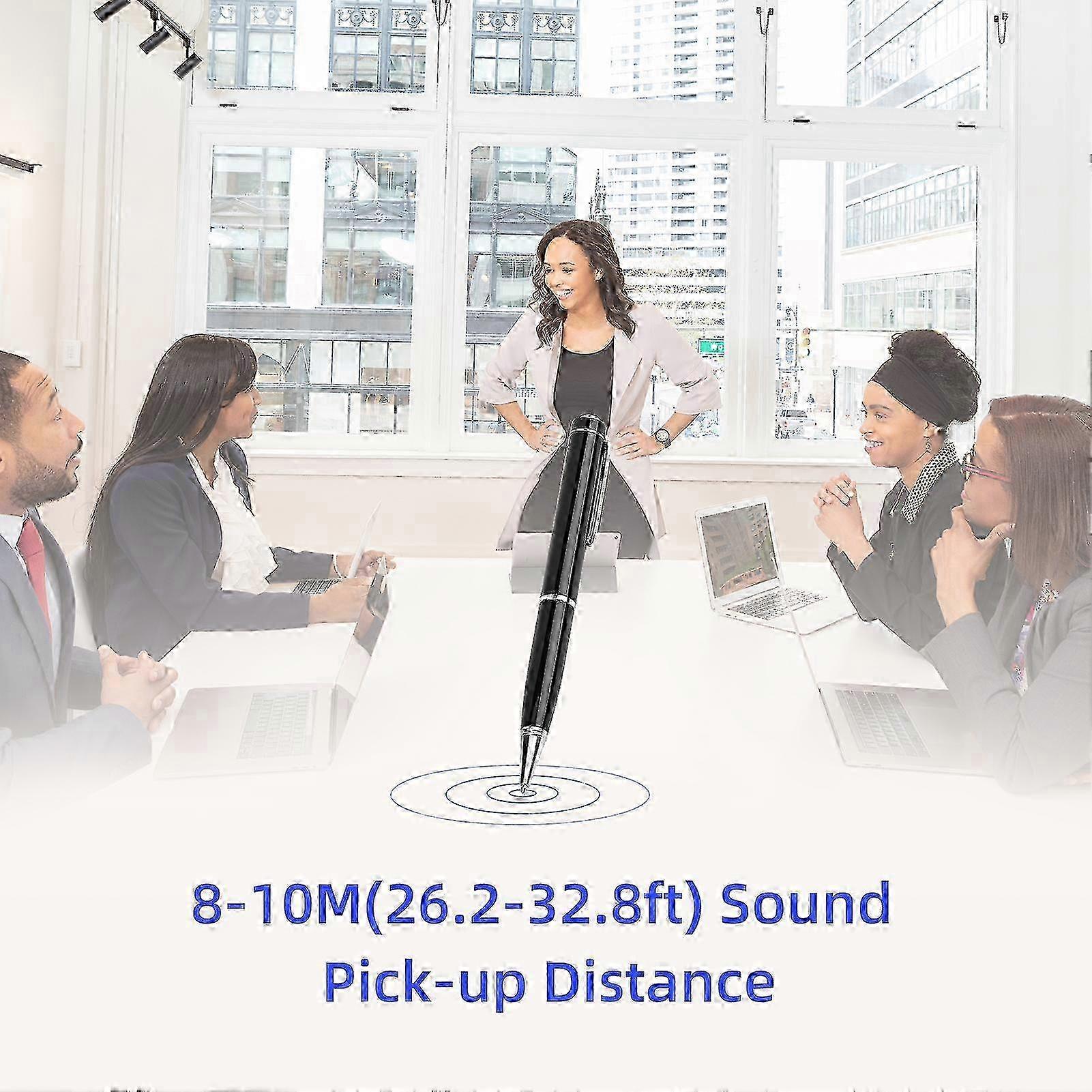 Digital Voice Recorder Pen Sound Audio Activated Dictaphone Recording Device With 32G TF card