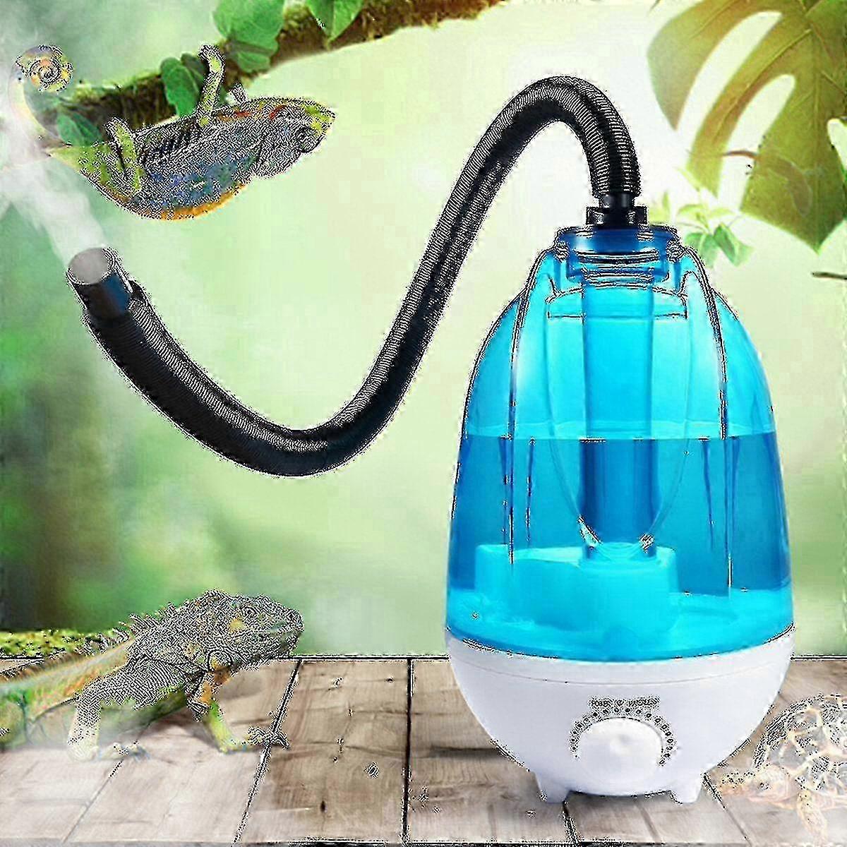 4L Large Capacity Rainforest Reptile Humidifier, Quiet Adjustable Mist, AU Plug