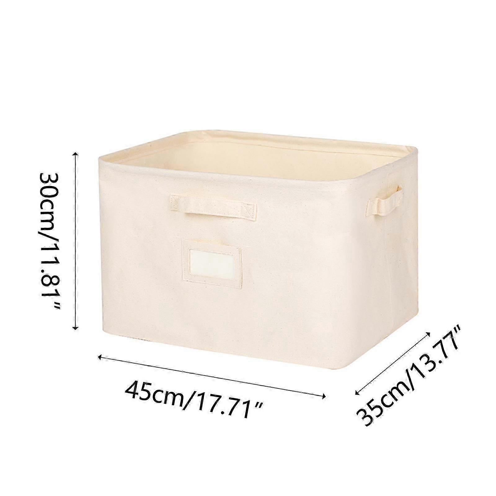 Cotton Clothes Storage Box Wardrobe Cloth Underwear Storage Box Quilt Sorting
