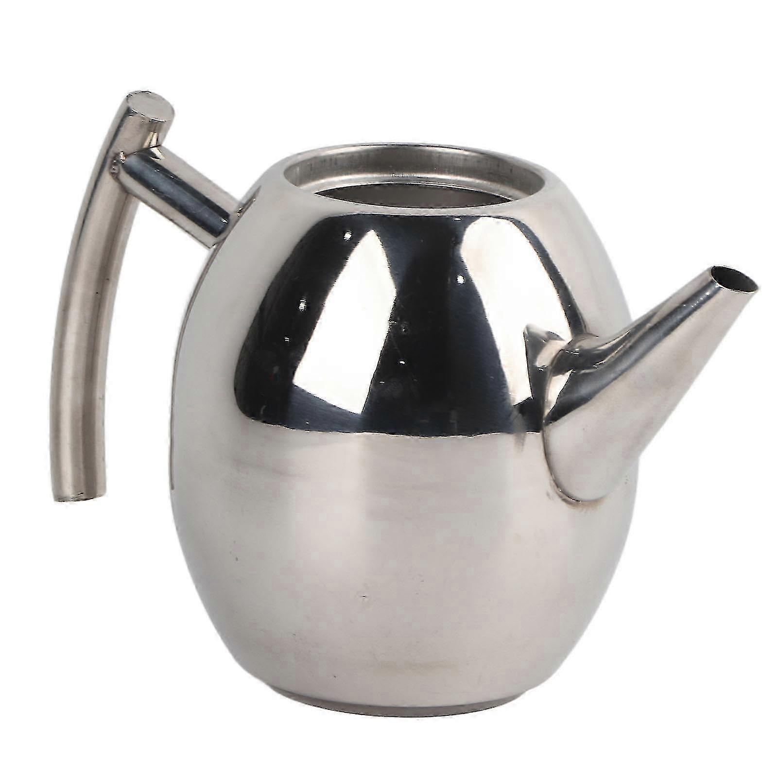 Teapot Container Coffee Pot Kettle With Filter Large Capacity Stainless Steel(1.5L) SZRH
