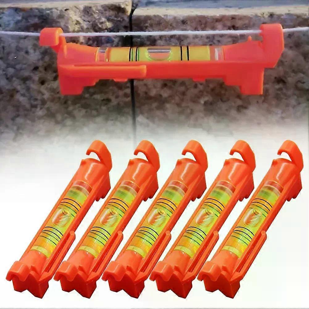 2/5pcs Line Hanging Bubble Level Gradienter For Building Construction String Level Mini Horizontal BubbleLevels Tools