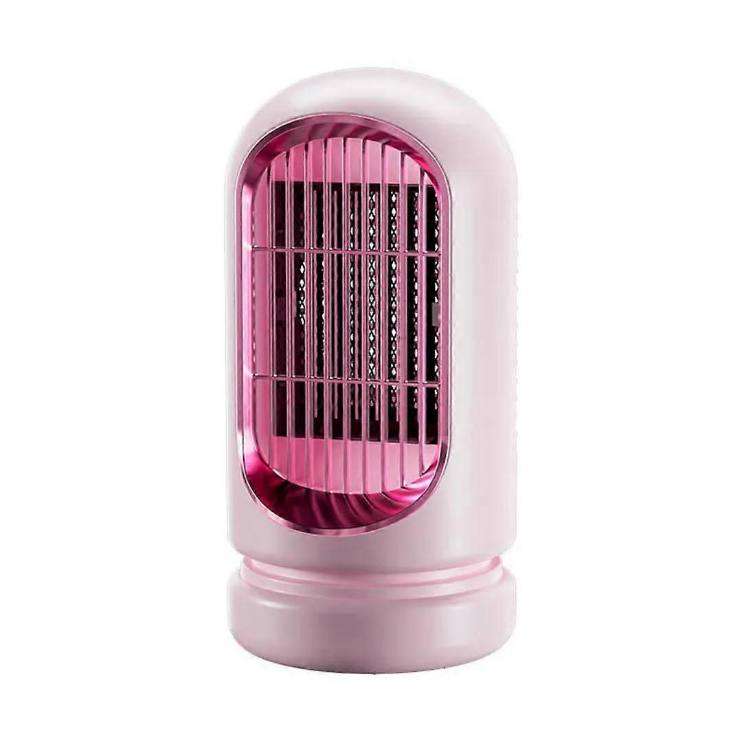 PTC Ceramic Heating Blower Desktop Heater For Home And Bedroom Use Constant Temperature Fast Heating Pink