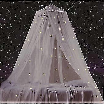 Dossel de cama com estrelas fluorescentes que brilham no escuro, ótimo presente