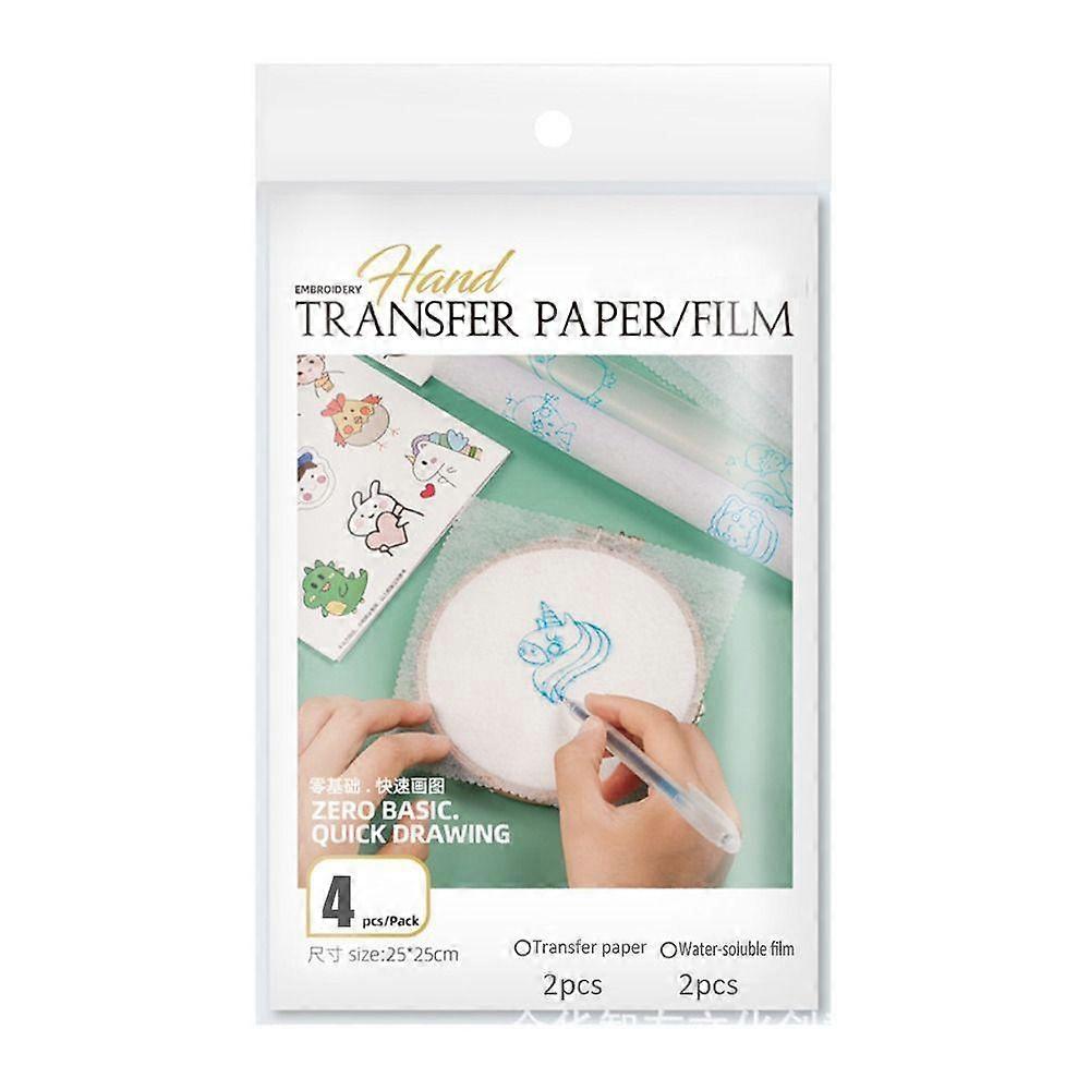 Handmade Embroidery Crafts Embroidery Transfer Paper Copy Pattern Tracing Paper  Beginners
