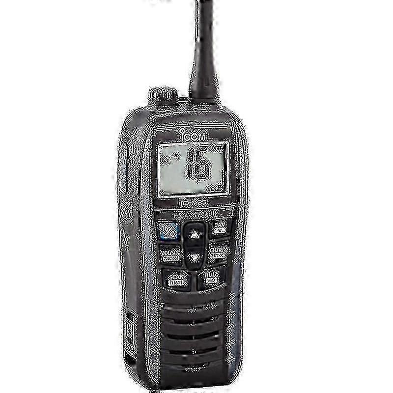 Boat Marine Metallic Gray Lightweight Floating Handheld VHF Radio IC-M25