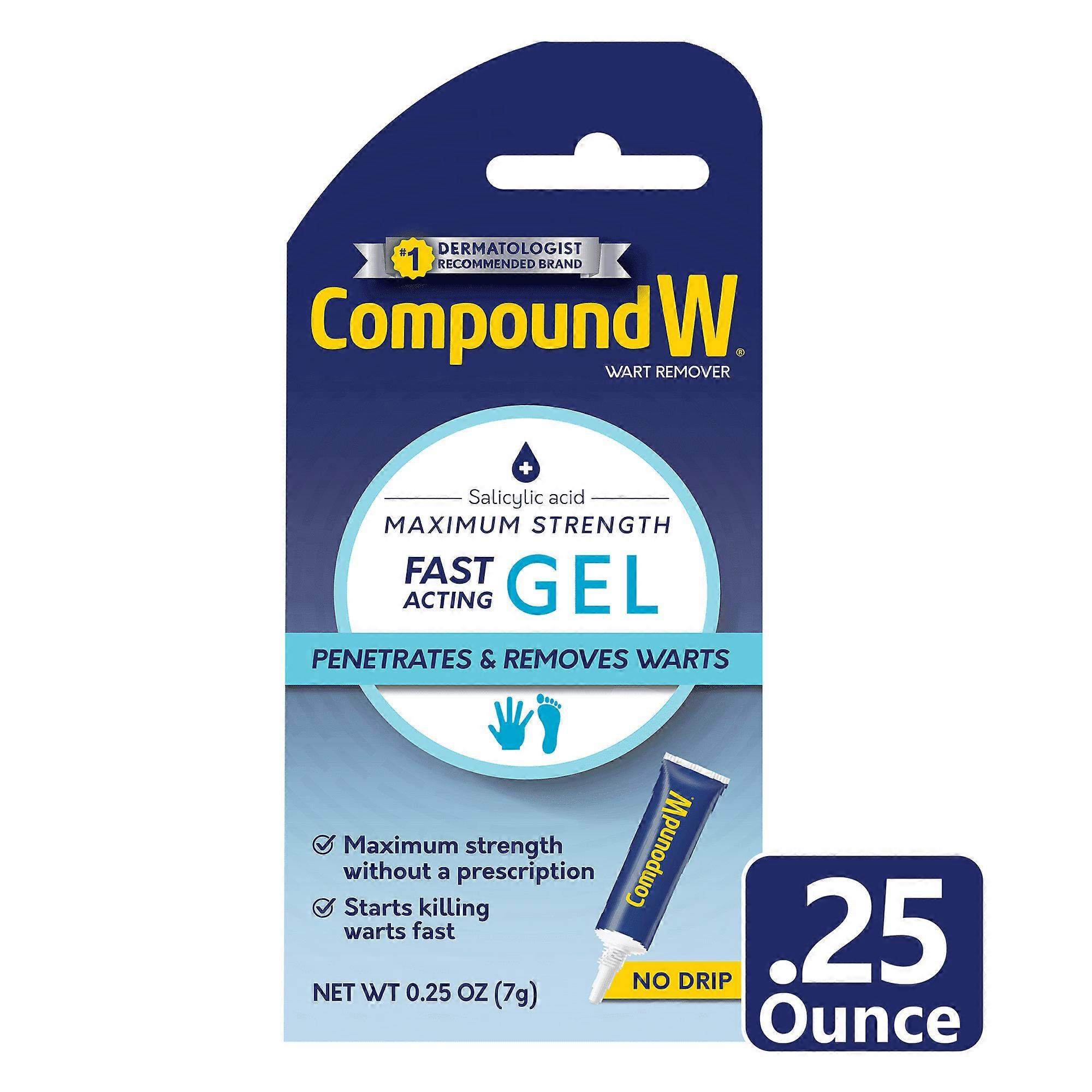 Compound W Bradavice odstraňovač gelu, 0,25 oz