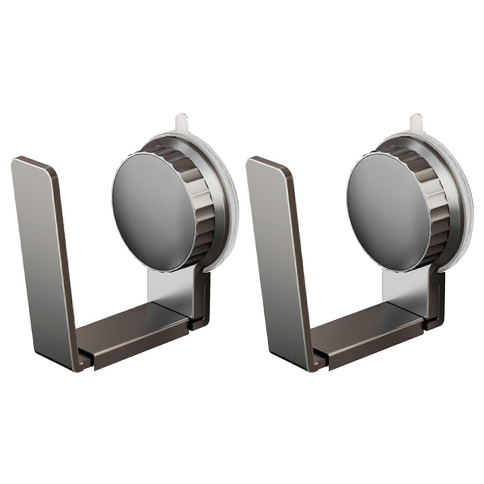 Multifunction Kitchen Wall Organizers Adjustable Width Not Marking Suction Cups Rustproof Metal Modern For Multiple Cookware Multicolor