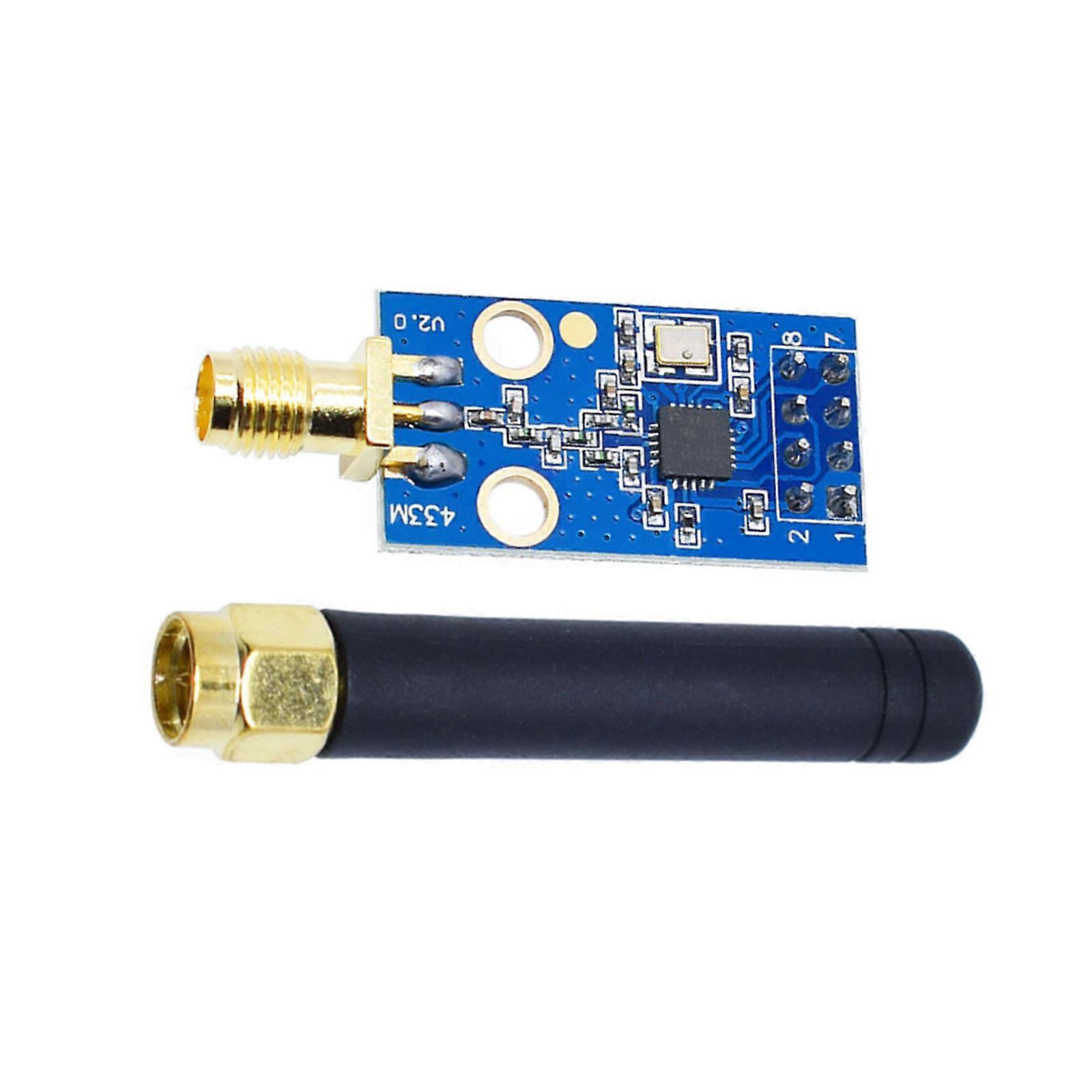 CC1101 433MHz Wireless Module With SMA Antennae Wireless Transceiver Module Data Transmission Accessories Multicolor