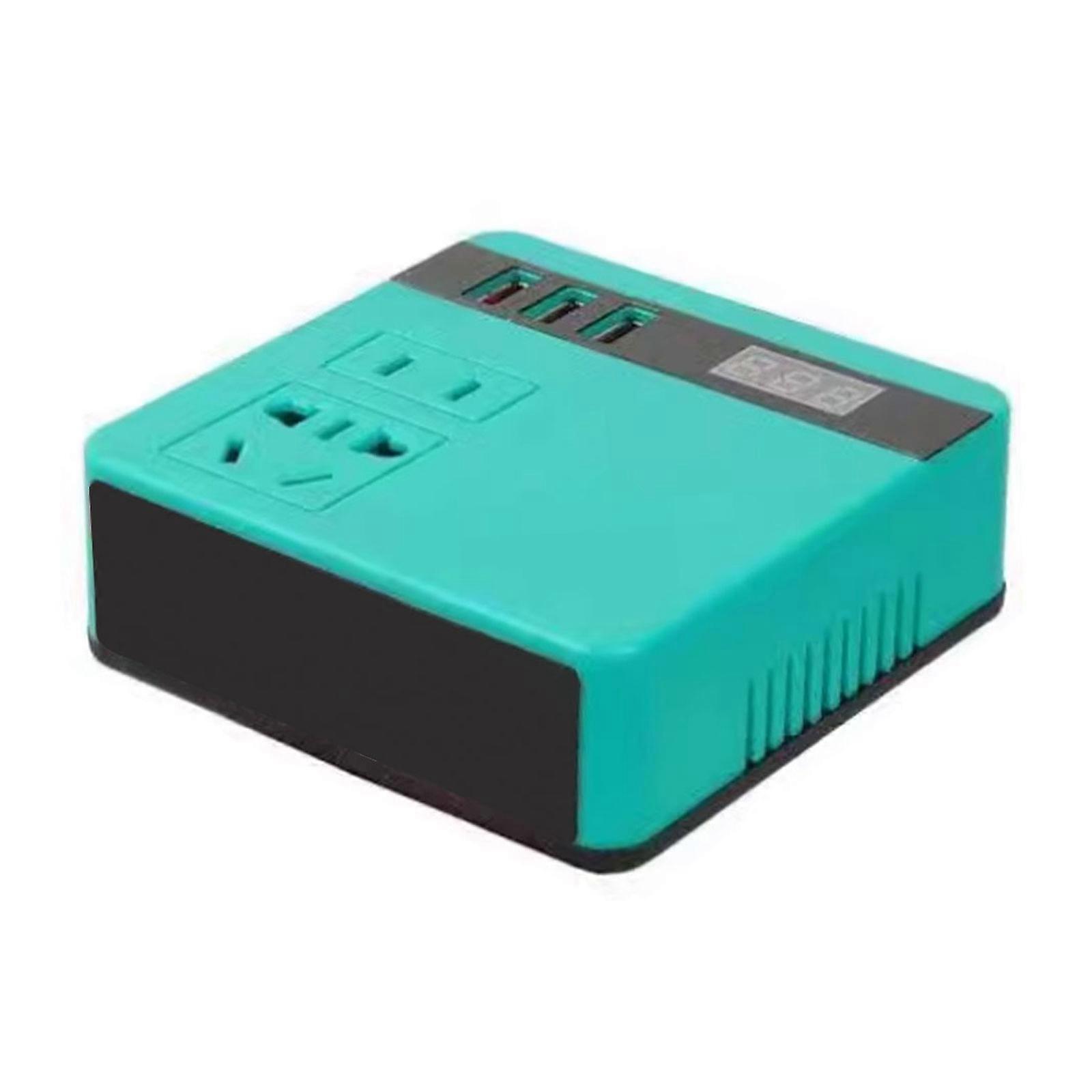 100W Lithium Battery Inverter 3xUSB Interfaces Intelligent Inverter Multiple Safe Protections Power Converter 18V-21V Multicolor