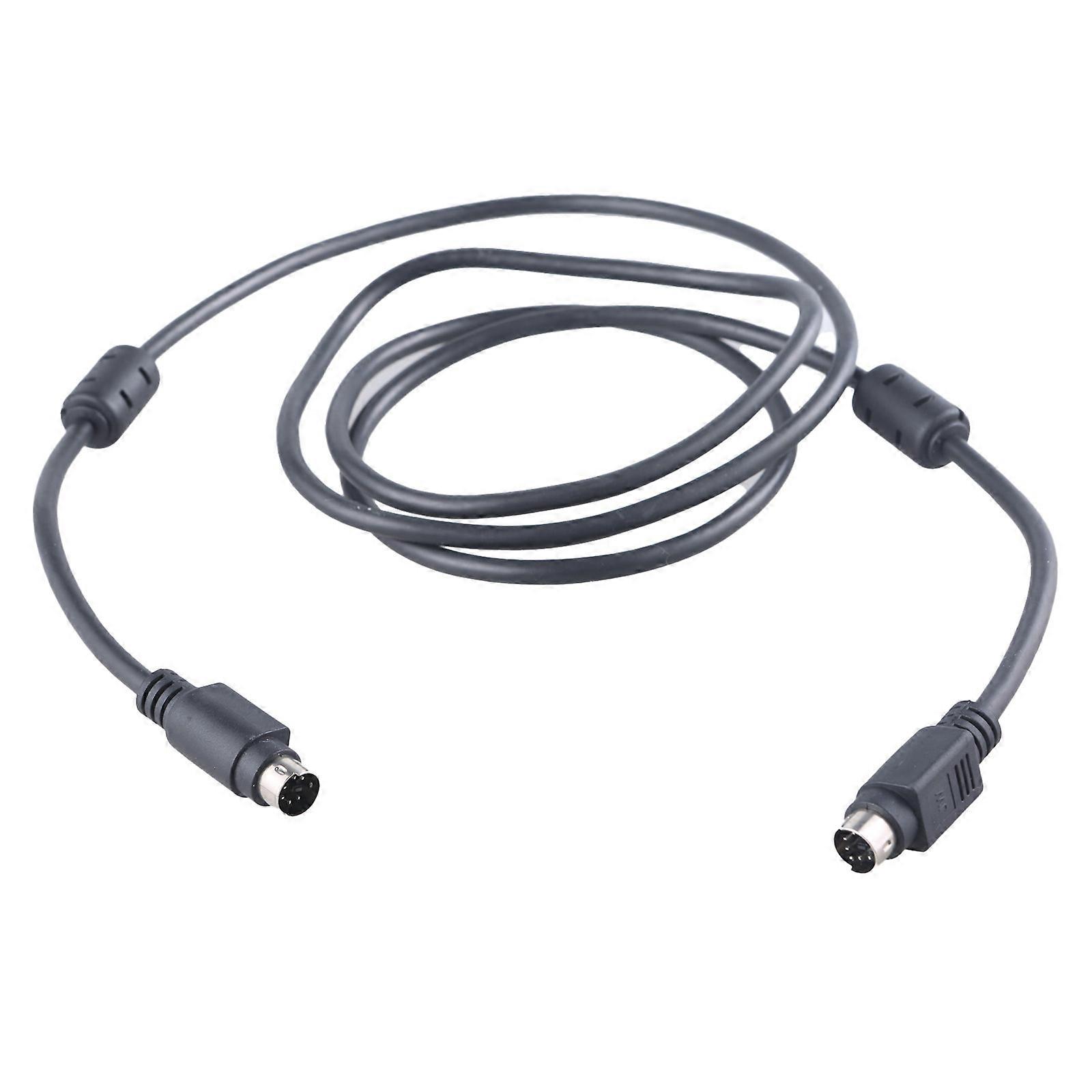 Effective Secure Connection Cable PS/2 Cable 6PIN Mouse and Keyboard Cable for Laptops Computer 1.5m/59.06inch Wire Multicolor