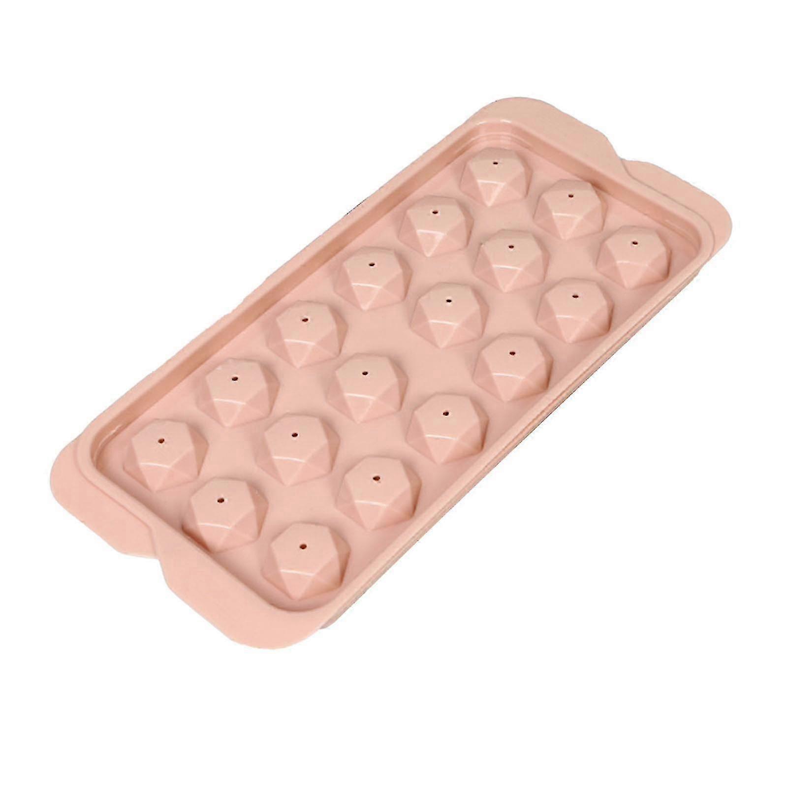 Ice Cube Tray 18 Compartment DIY Ice Cube Molds Mini Ice Storage Box Household Ice Maker Mould for Chocolate Jelly