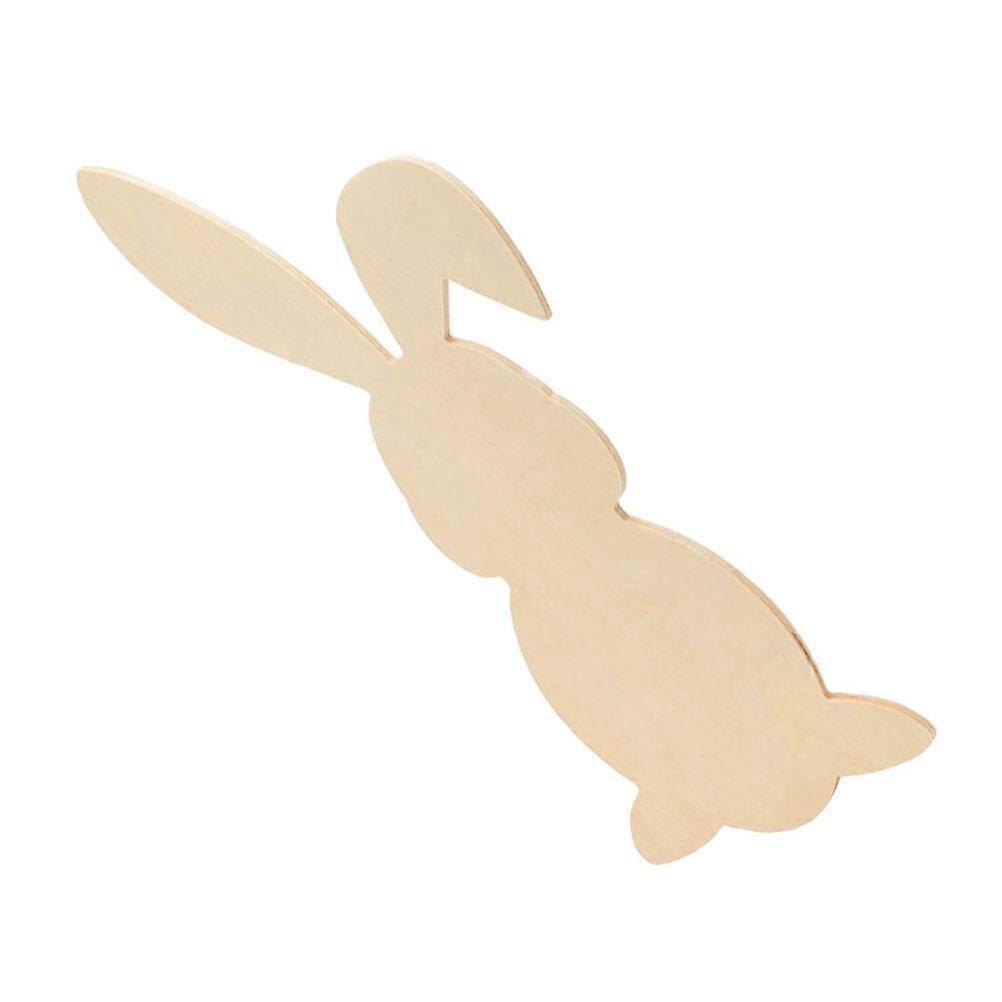 Home Decor Gift Labels Blank Easter Rabbit Cutouts Tag Spring