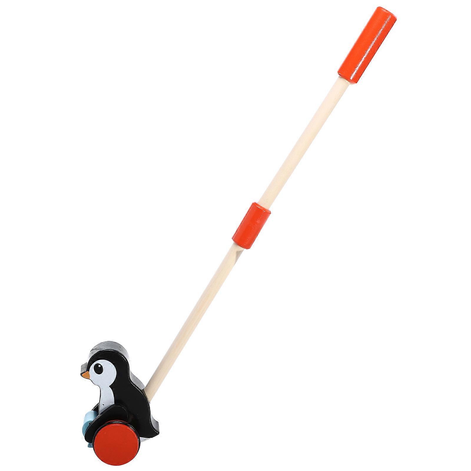 Toddler Learning Walker Wood Push and Pull Learning Walker for Kids