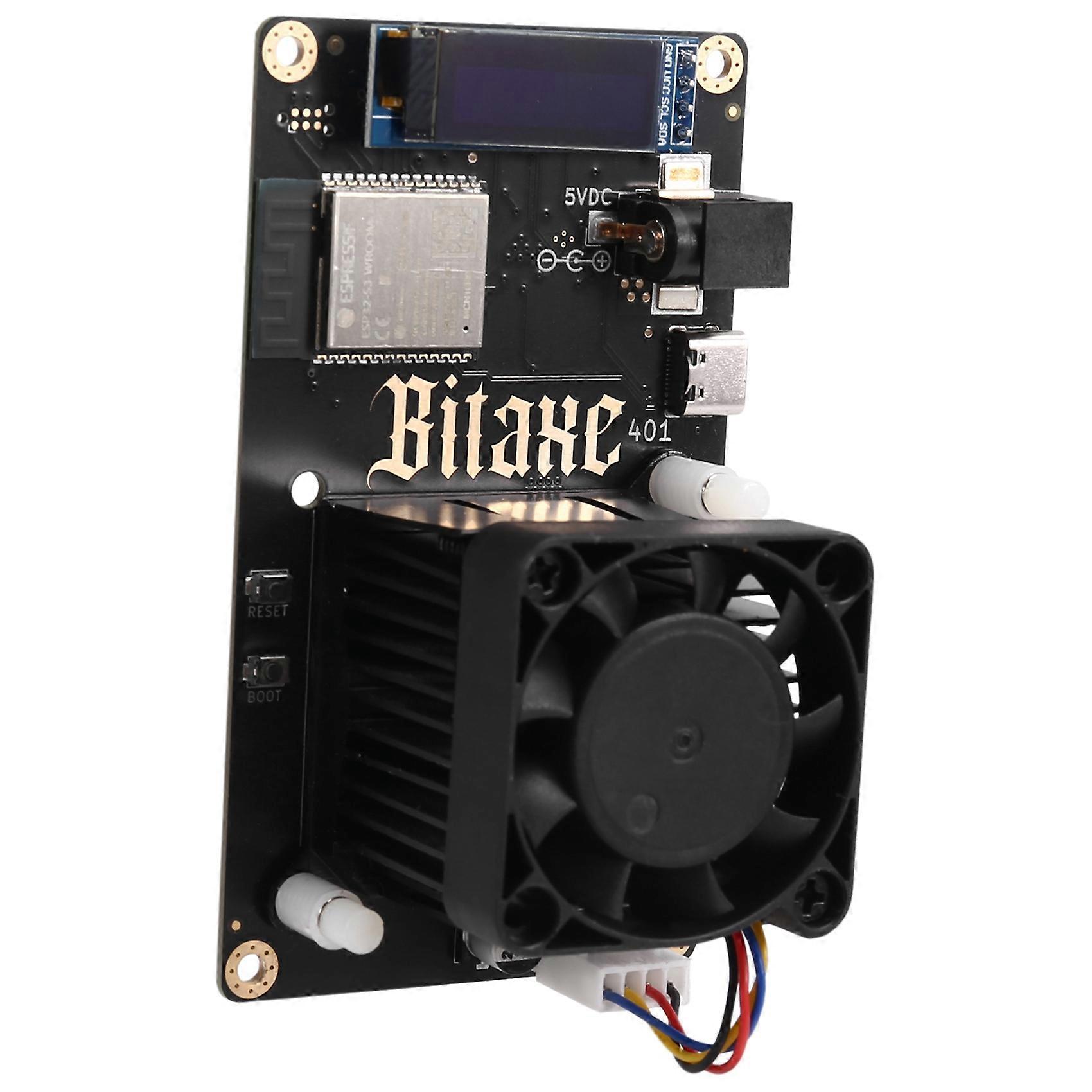 Bitaxesupra 401 Solo Miner Bitaxe 700-800Gh/S 13W BM1368 ASIC Chip From Antminer S21 Bitcoin BTC Miner EU PLUG