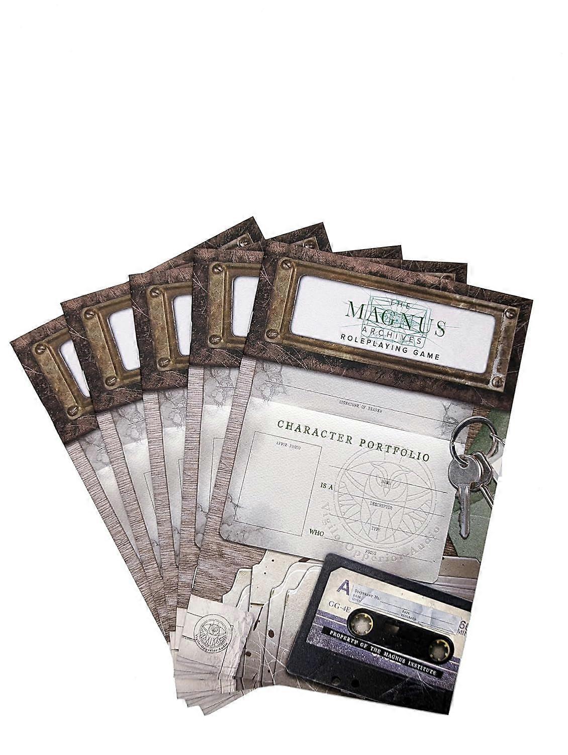 The Magnus Archives Character Portfolio (set of 5)