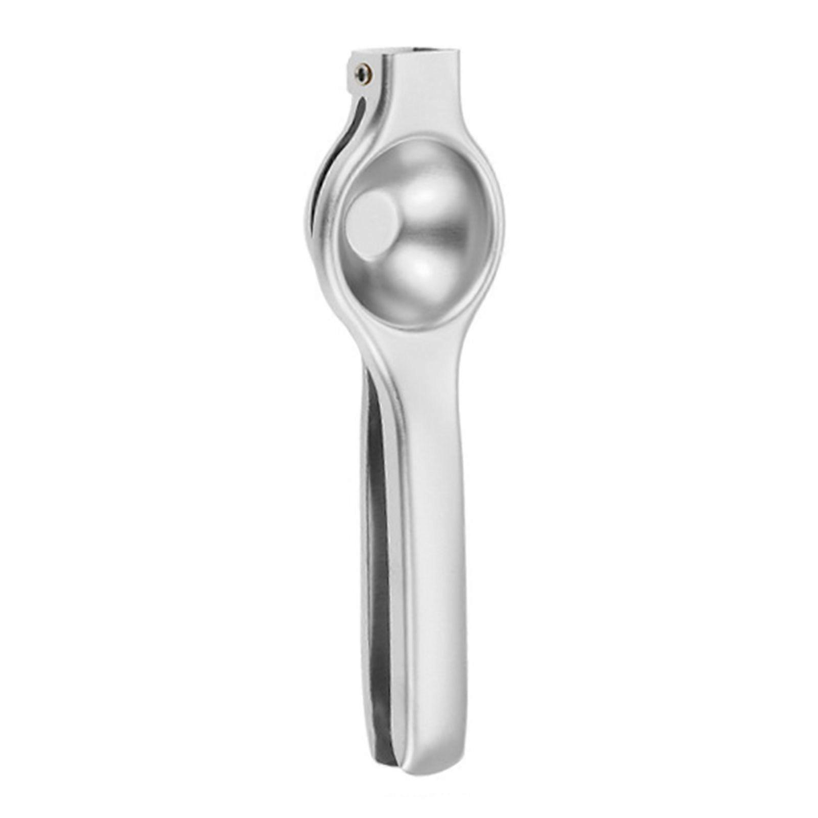 Stainless Steel Lemon Squeezer Heavy Duty Manual Citrus Press for Lime Orange Tequila Cocktails Lemon Lime Juicer Processor with Ergonomic Handle