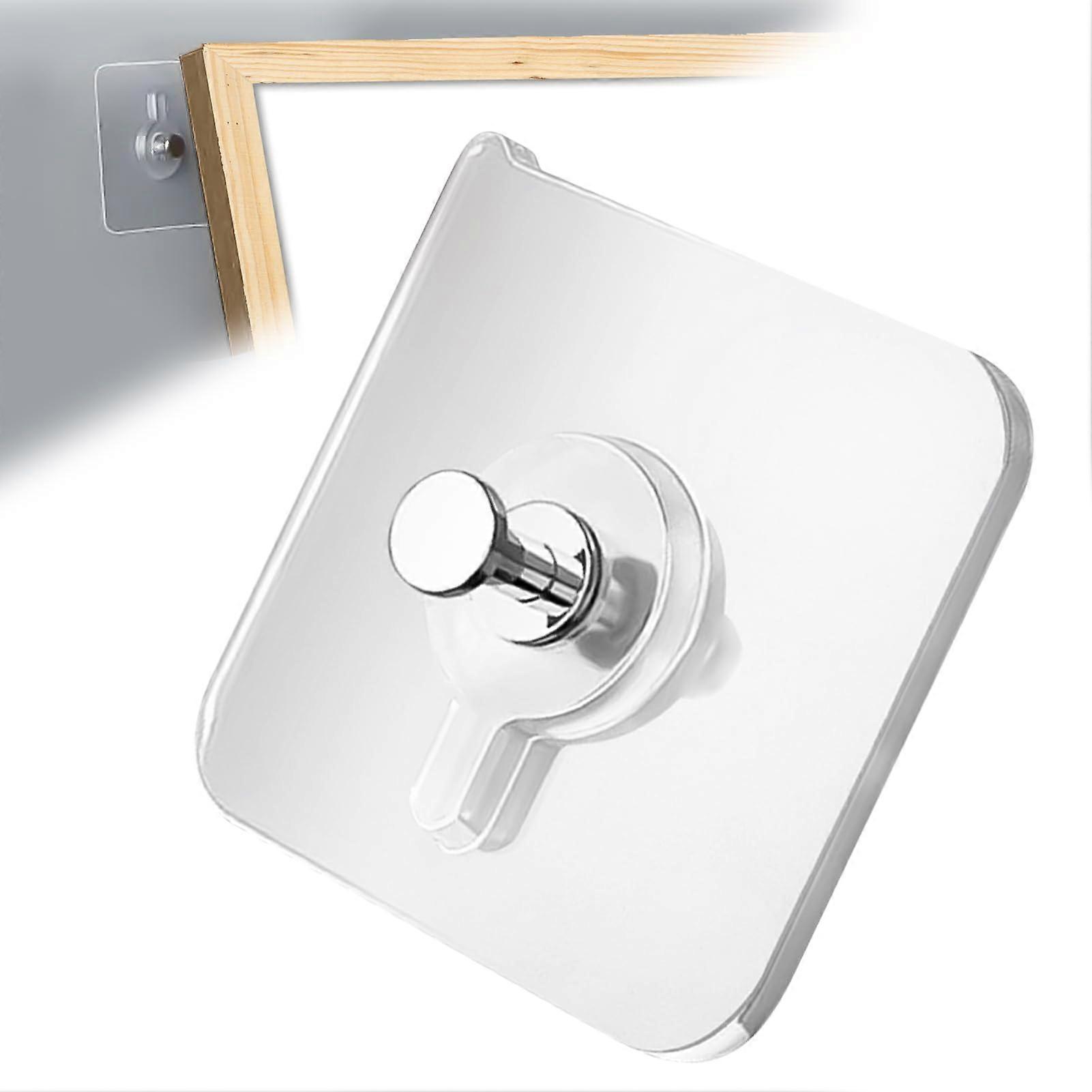 Picture Hangers Without Nails 20 Pack Adhesive Wall Hooks for Frames and Home Décor