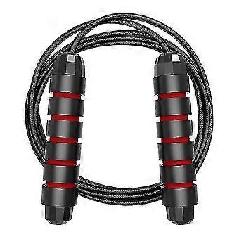 25–26 Springseil für Fitness, langlebig und reibungslos, schnelle Leistung, ergonomische Schaumstoffgriffe und verstellbare Länge für individuelles Training, perfekt für Cardio