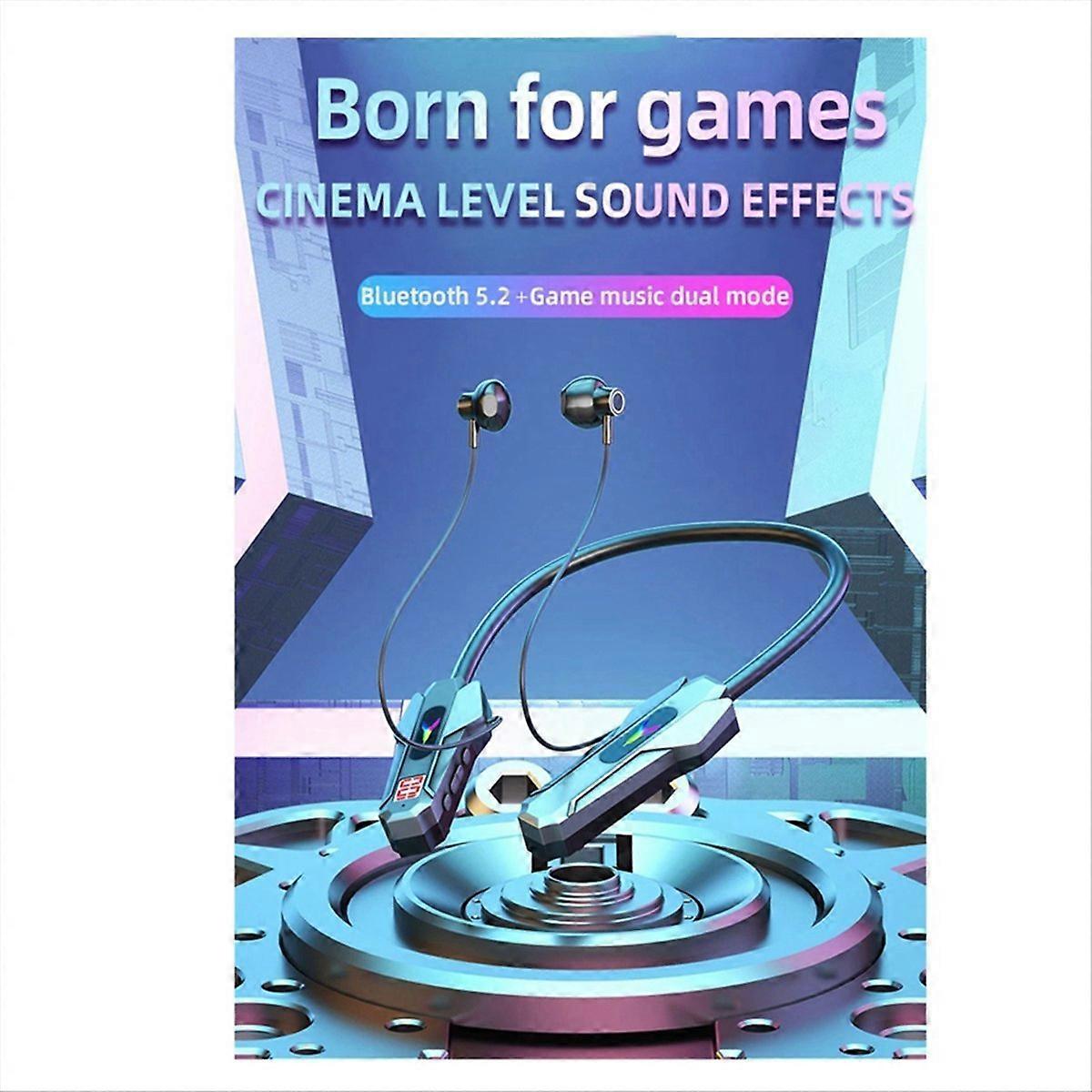 Wireless Bluetooth Waterproof Magnetic Sport Headsets with Mic Red