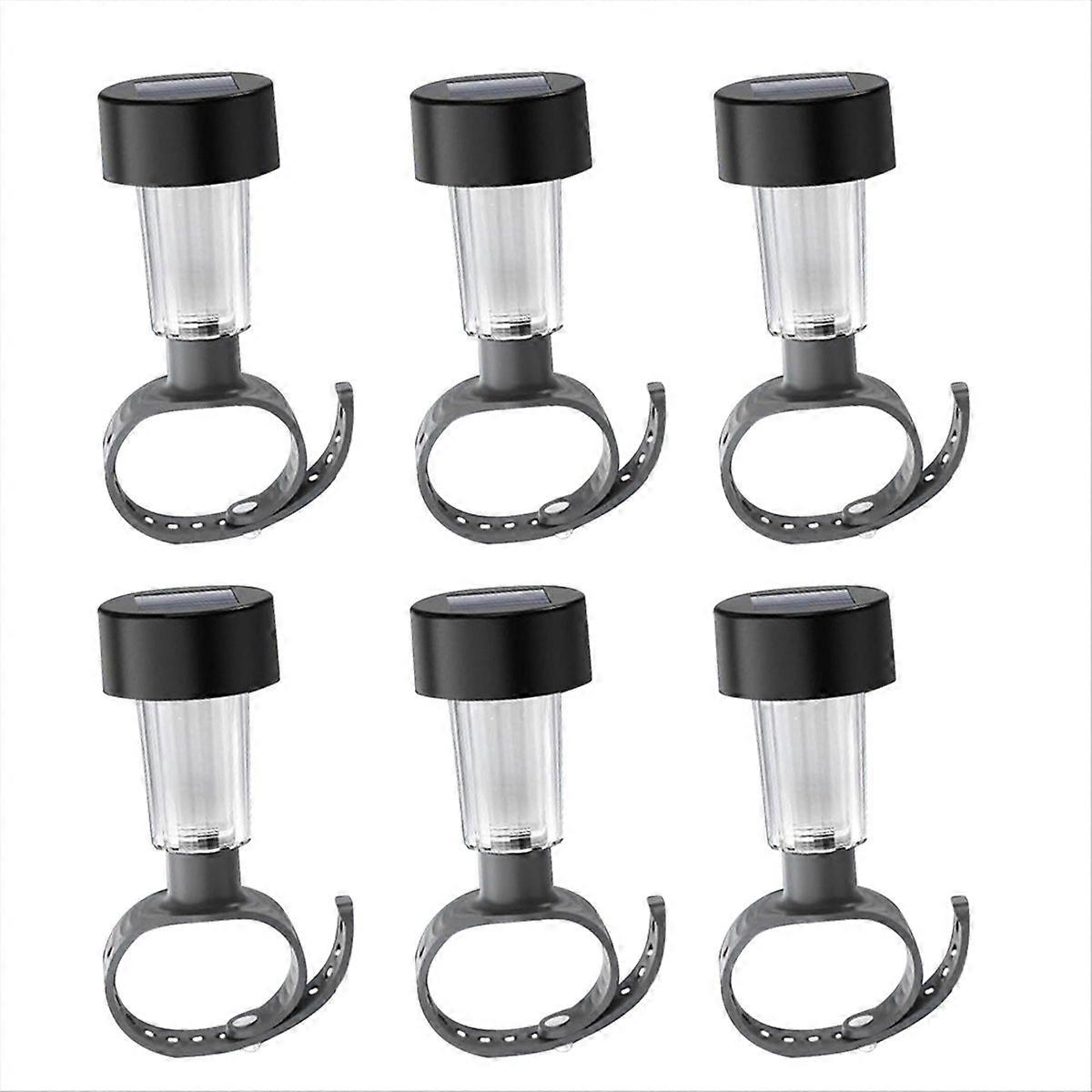 6PCS Solar Pool Light Waterproof LED For Swimming pool