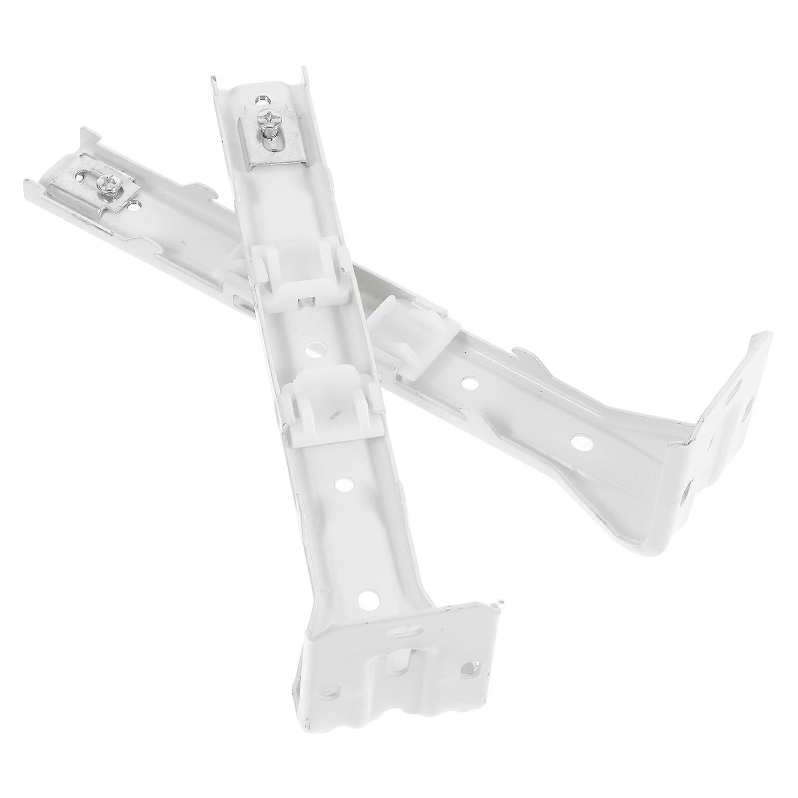 Curtain Track Bracket Mounting Kit for Reliable Curtain Support 2Pcs