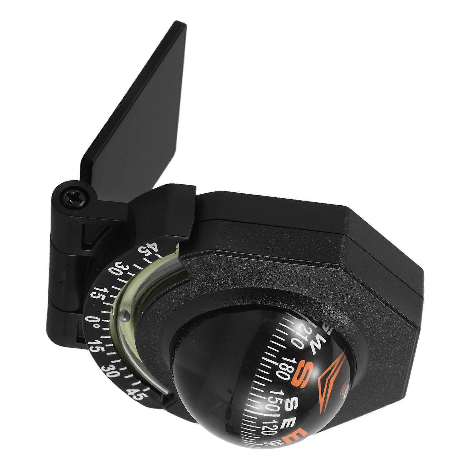 Car Compass Dashboard Night Glow Ball for Hiking Navigation
