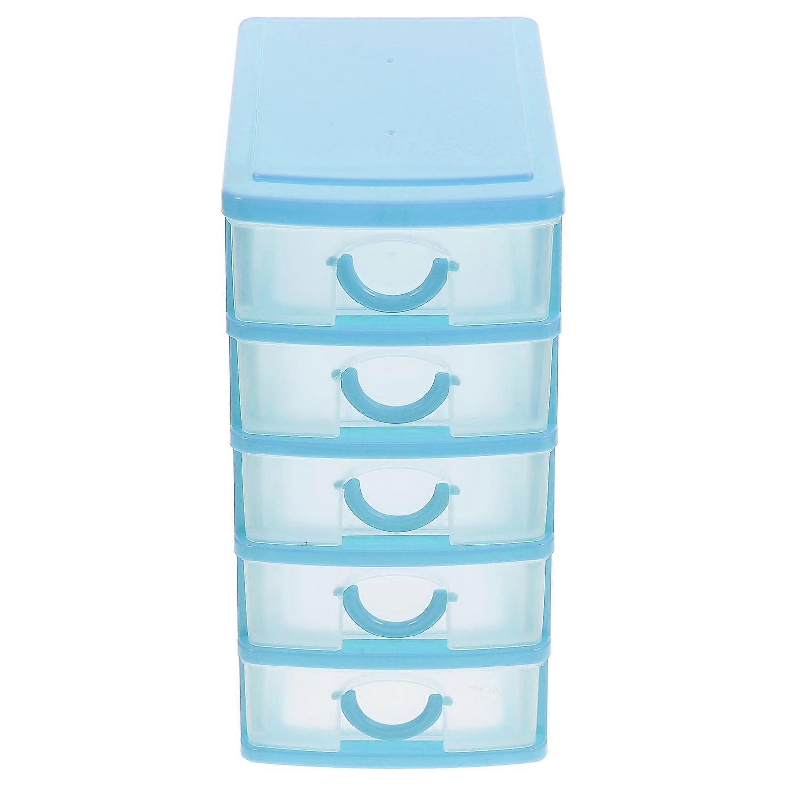 Transparent Desk Organizer 5 Layers Desktop Storage Organizer for Office