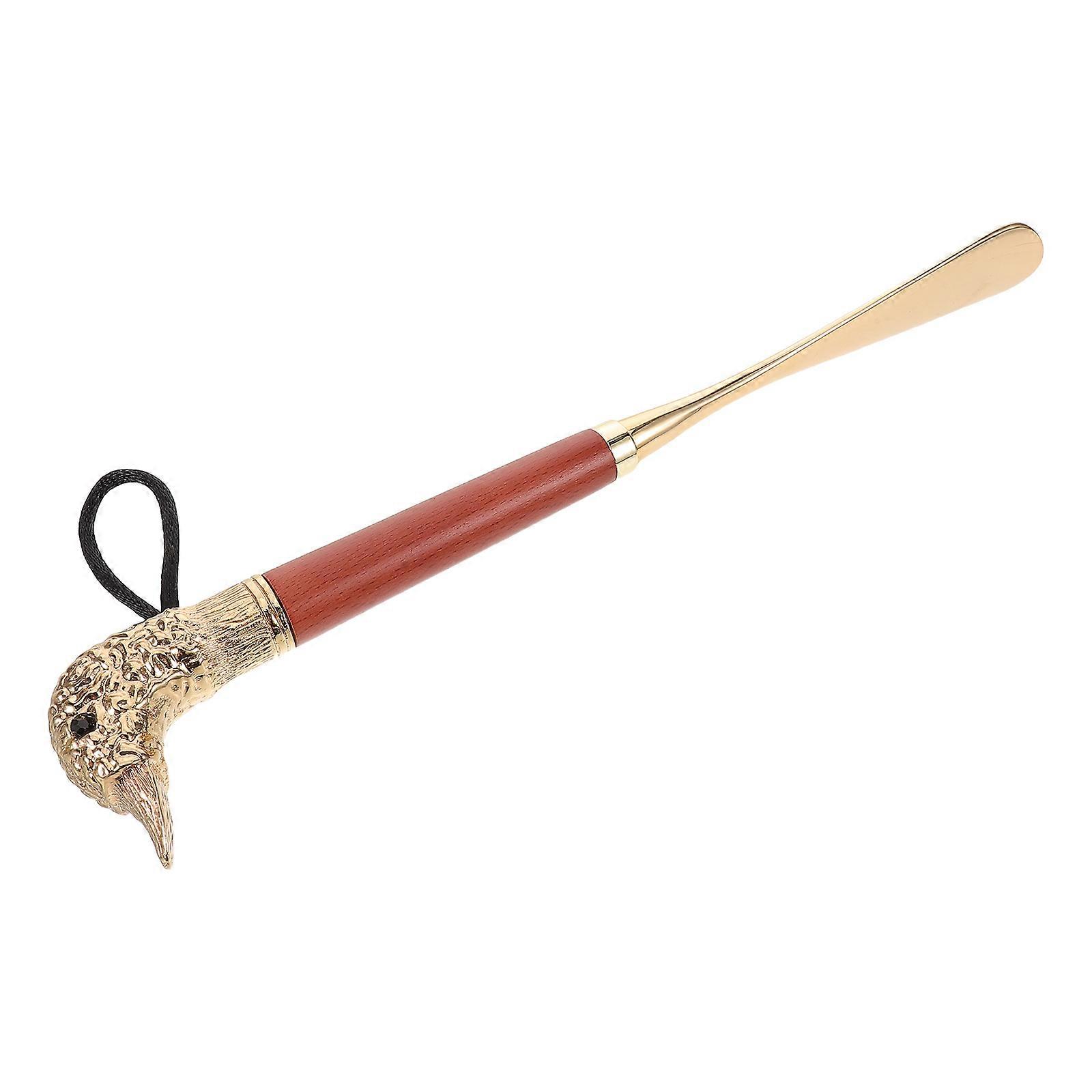 Long Handle Shoe Horn Metal for Help Ergonomic Boot Wearing Helper