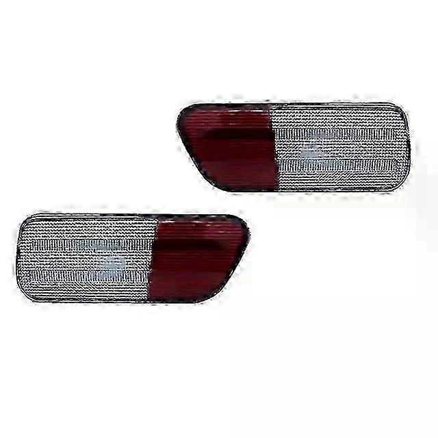 Gtinthebox 2pcs Rear Bumper Reflector Backup Reverse Light Cover Housings Compatible Compatible Chrysler Pt Cruiser 2006-2010, No Bulb / Socket