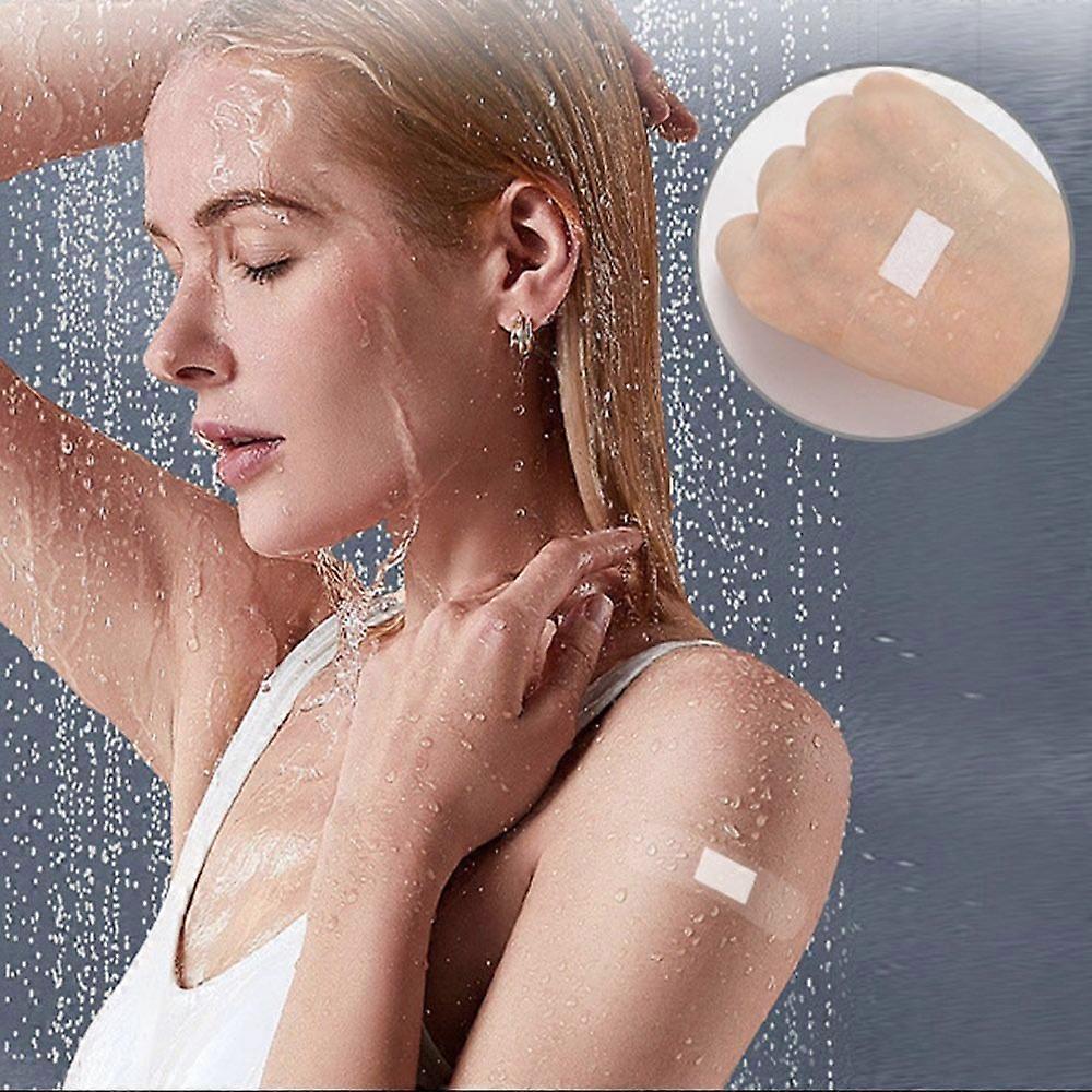 60Pcs Transparent Adhesive Bandages Invisible Anti-friction Stickers High Viscosity Breathable Foot Patch