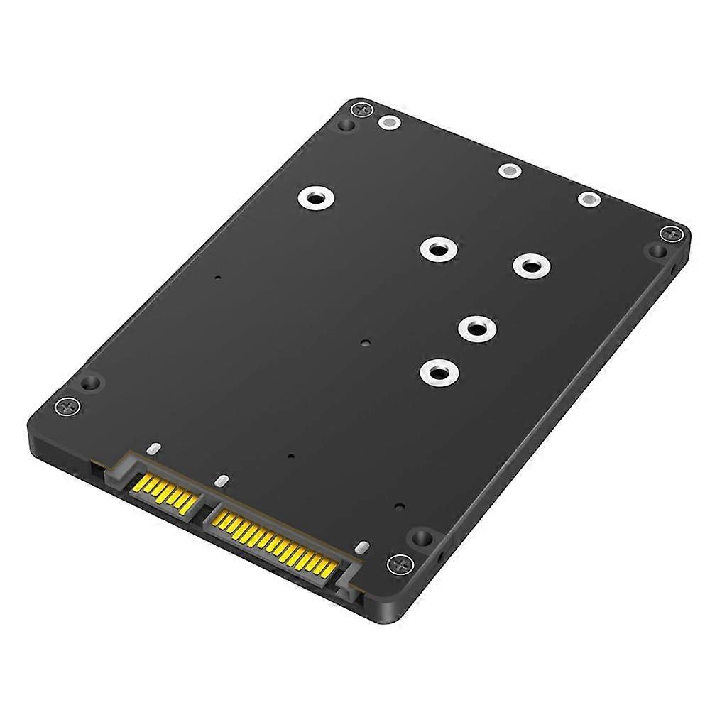 mSATA to SATA3 Adapter and M.2 NGFF Key B to 2.5 inch SATA Converter with Enclosure, 6Gbps