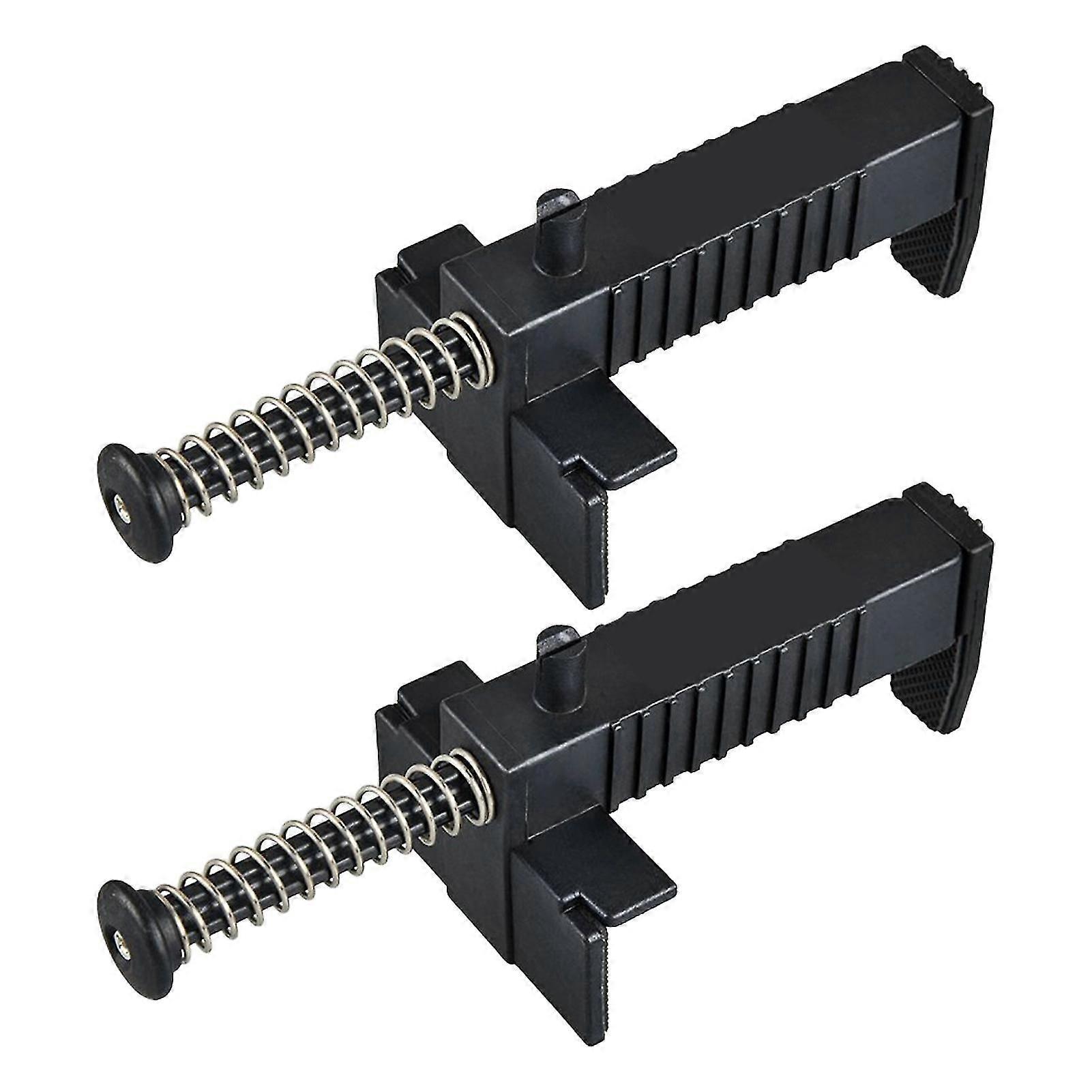 2/5pcs Bricklaying Pullers Spring-loaded Time-saving Sturdy Anti-slip Leveling Engineering Plastic Spring-loaded Brick Line Runners For Archite