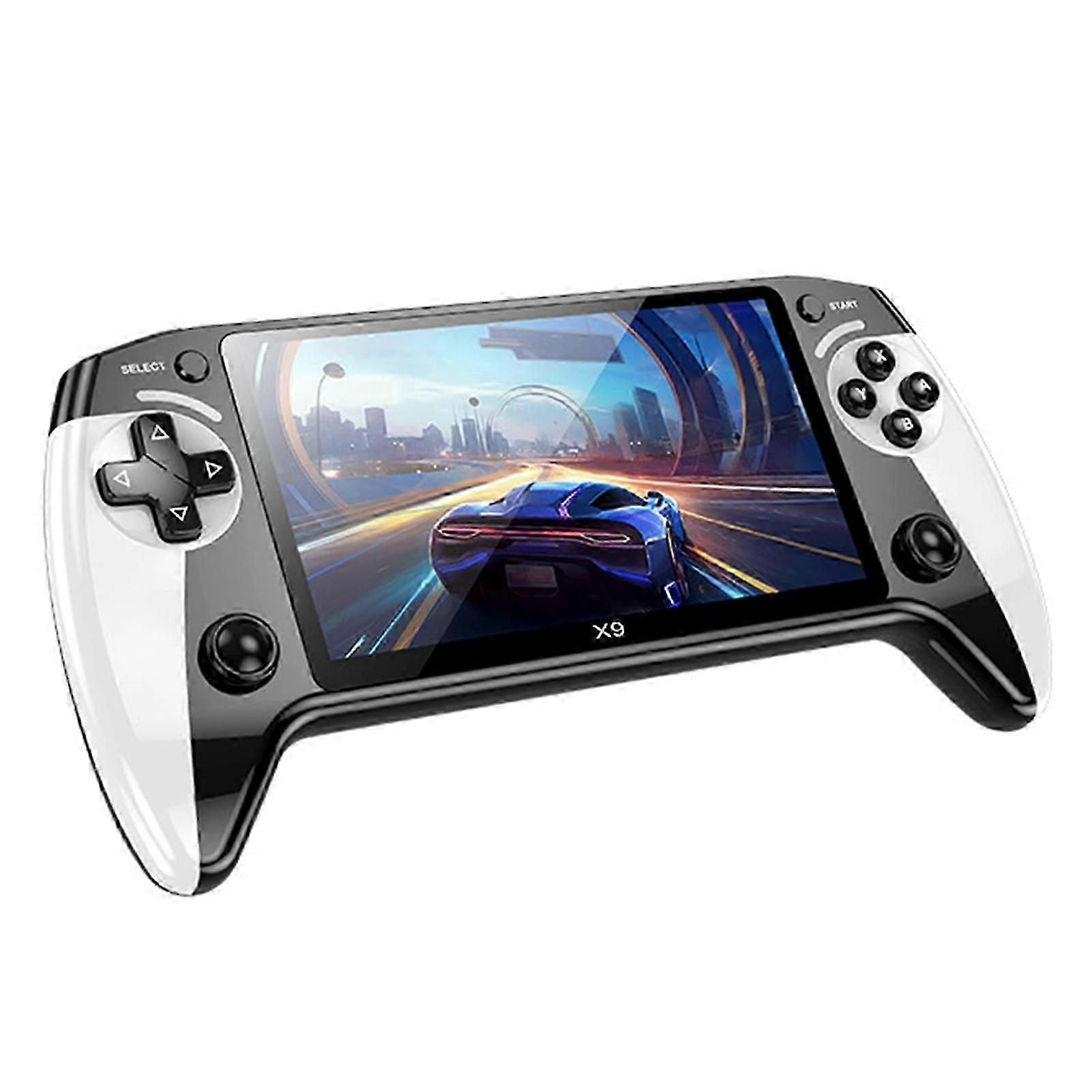 Console de videogame retrô recarregável e estável com tela de 5,5 polegadas para crianças, meninos e meninas.