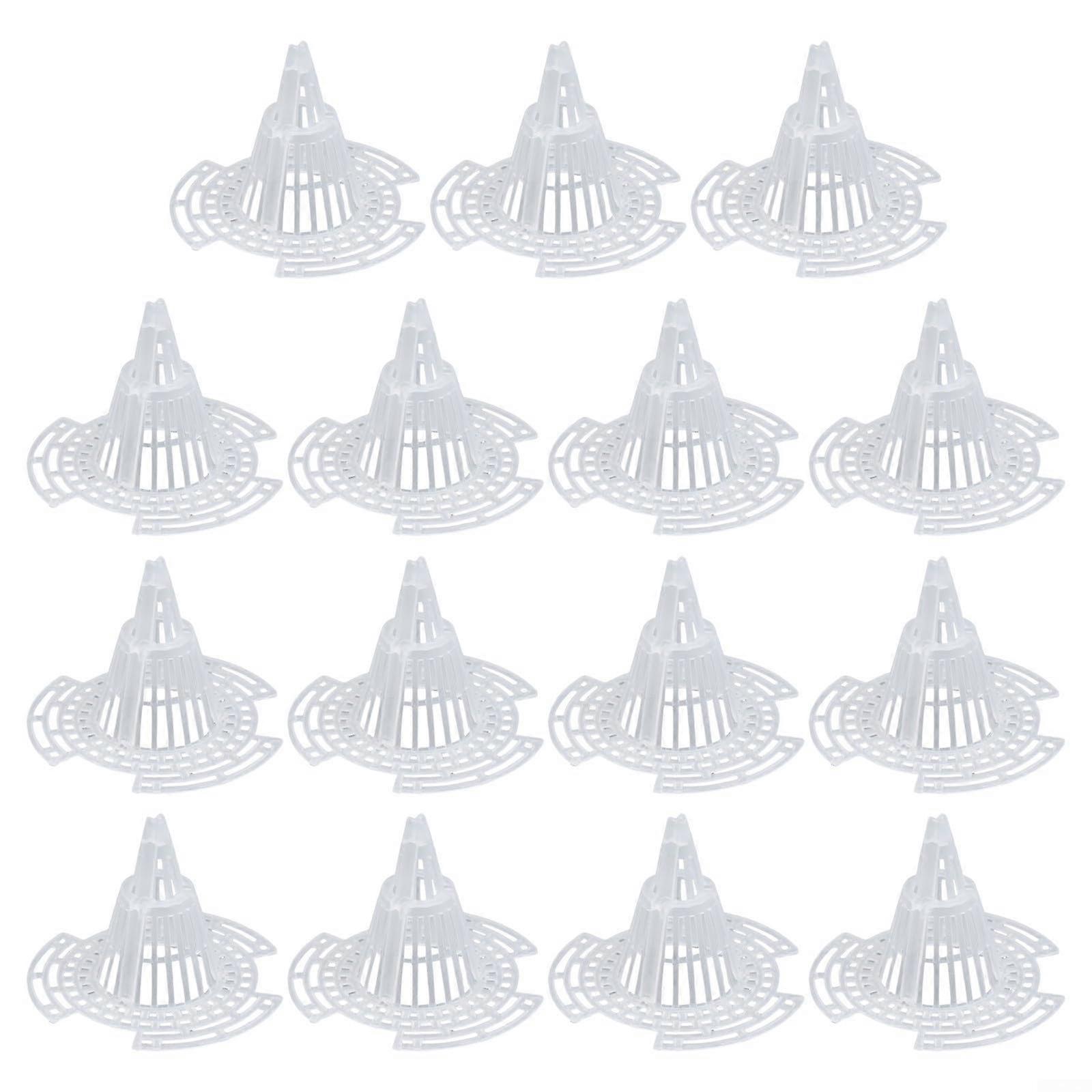 15 Pcs Plant Pot Mesh Gasket Prevent Root Rot Boost Root Growth Reusable Small Size