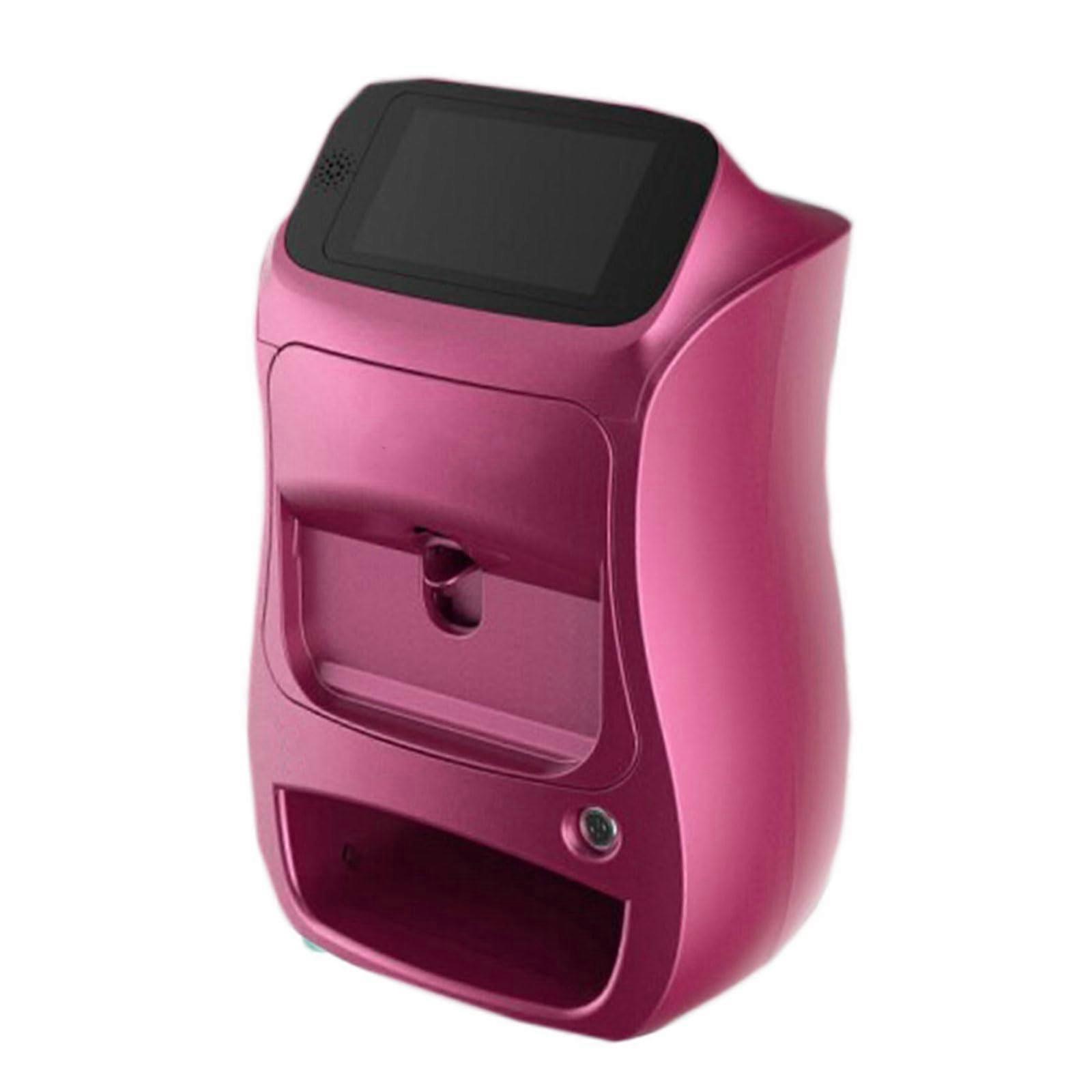 Nail Art Printer with CameraGuided Precision, Resolution Printing and Instant UV Curing