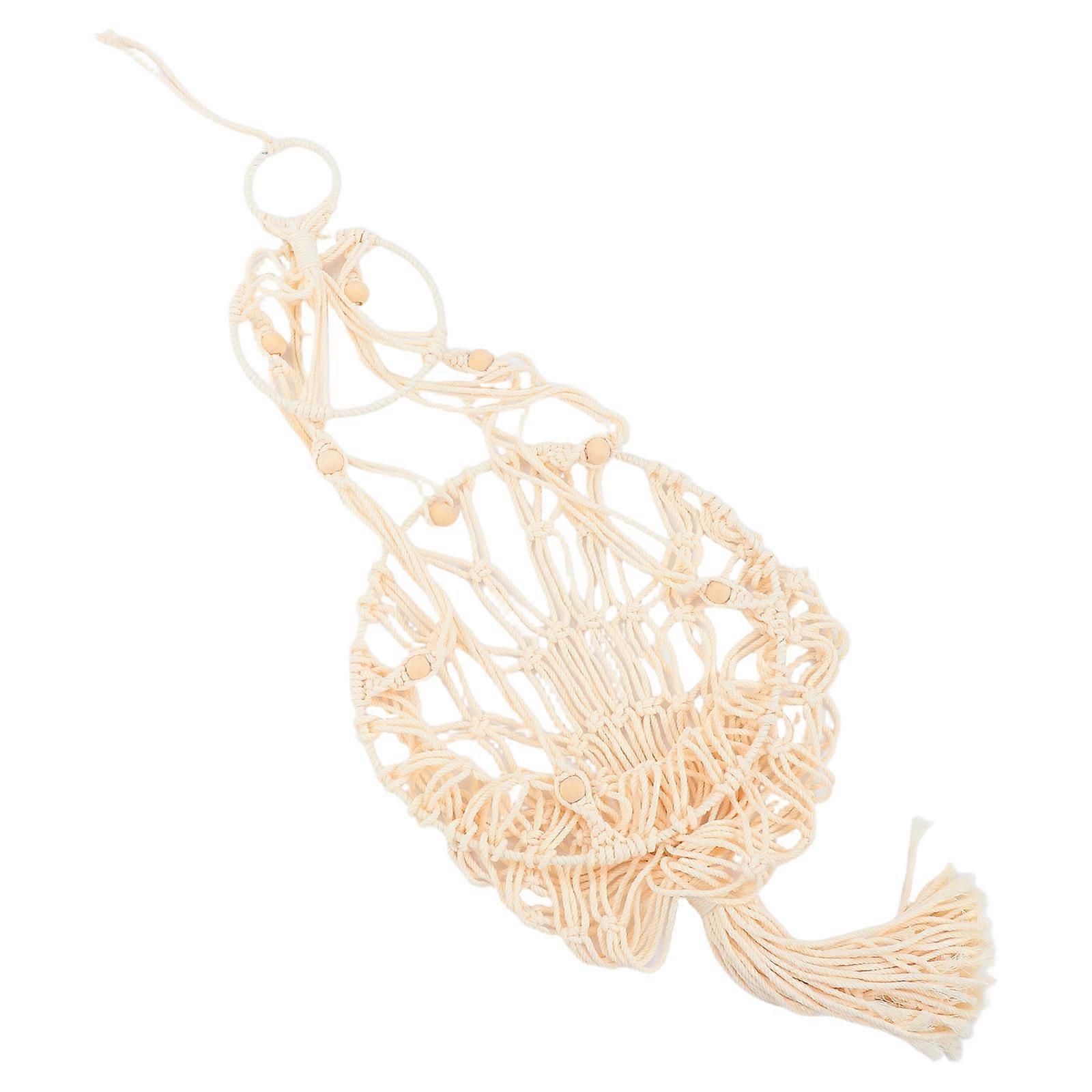 Cotton Rope Macrame Cat Hammock for Hanging with Durable Design 3Pcs