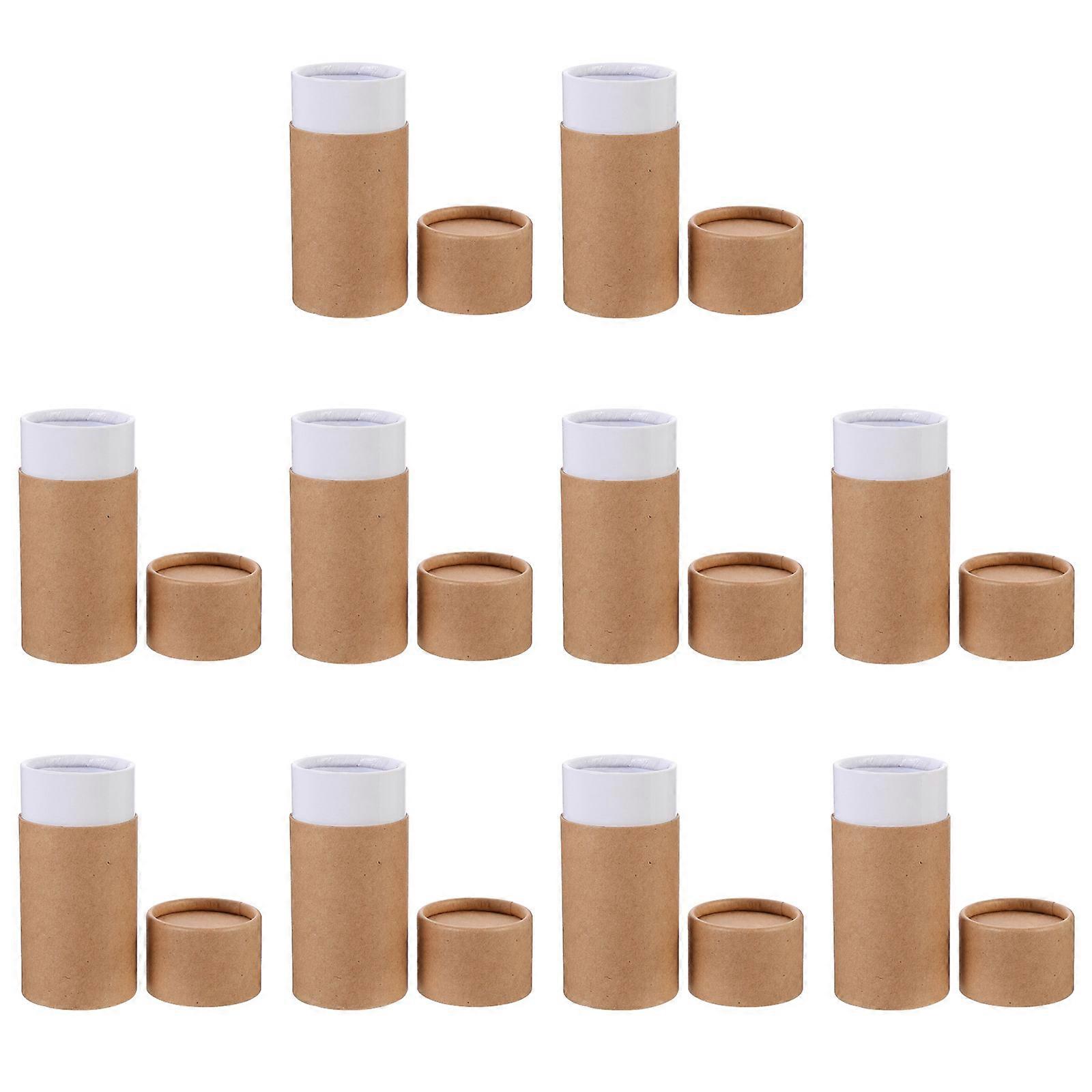 Cylinder Packing Box Paper Essential Oil Bottle for 40Pcs Practical Use