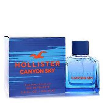  Hollister Canyon Sky by Hollister - Eau De Toilette Spray 3.4 oz - Men 