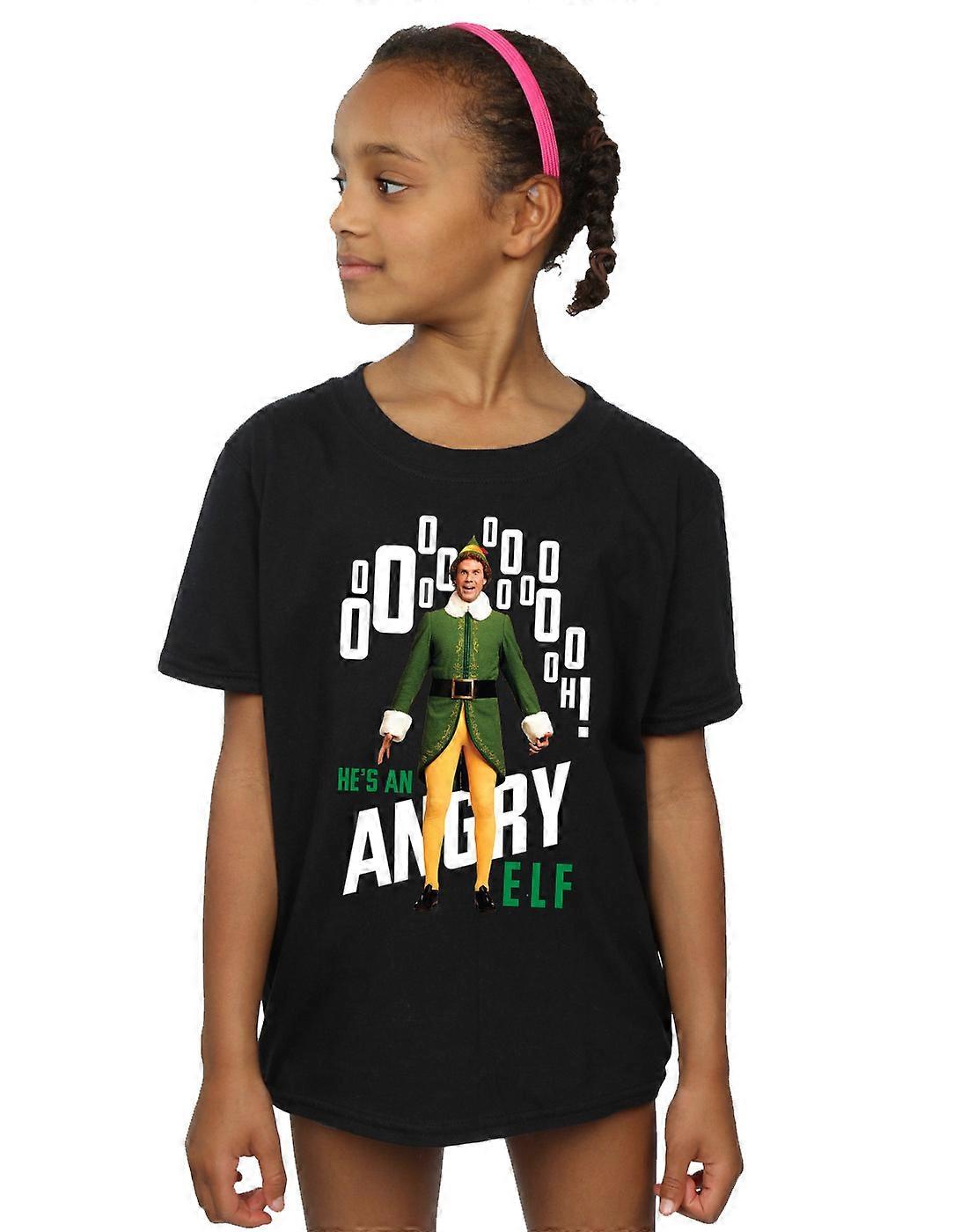 Elf Girls Angry Elf T-Shirt