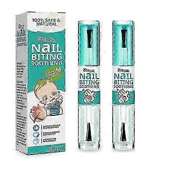 2 piezas de agua de uñas de esmalte amargo para uñas Uñas antimordeduras para niños El agua de uñas amargas no muerde Cuidado del esmalte de uñas Cuidado del esmalte de uñas