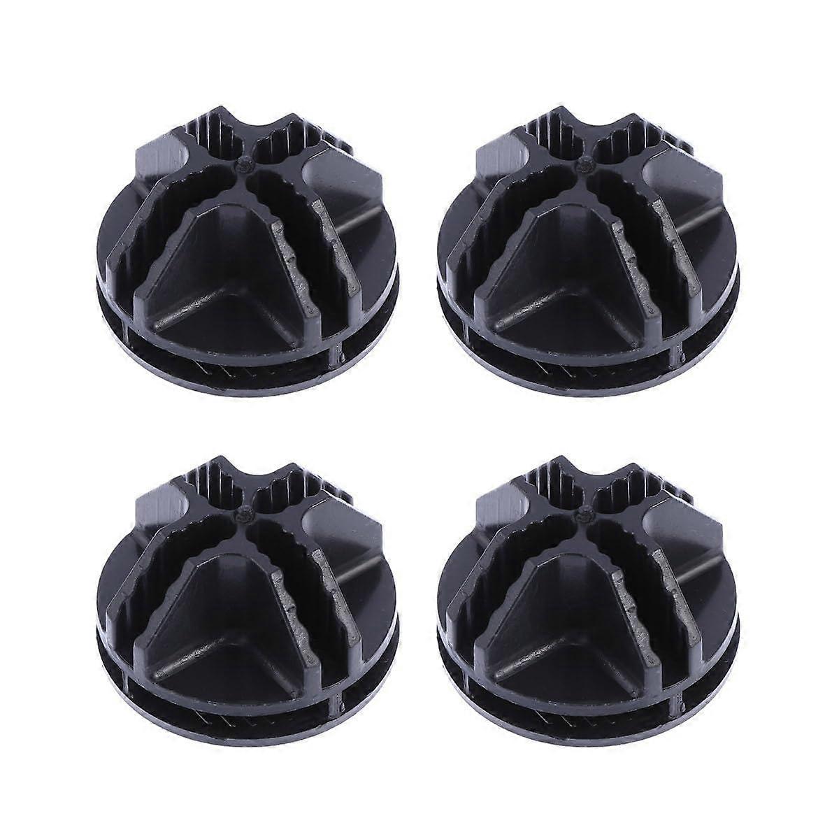 Cabinet Clamps 50Pack ABS Plastic Frame Connectors for Modular Closet Storage Systems Black