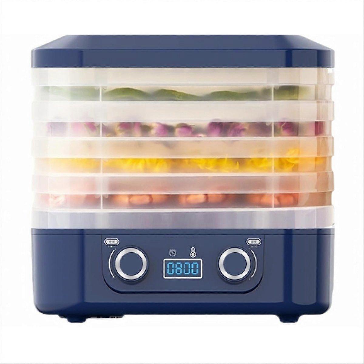 Food Dryer Machine with 5 Trays Dryer Machine for Candy and Snacks with Adjustable Timer Temperature Control EU Plug