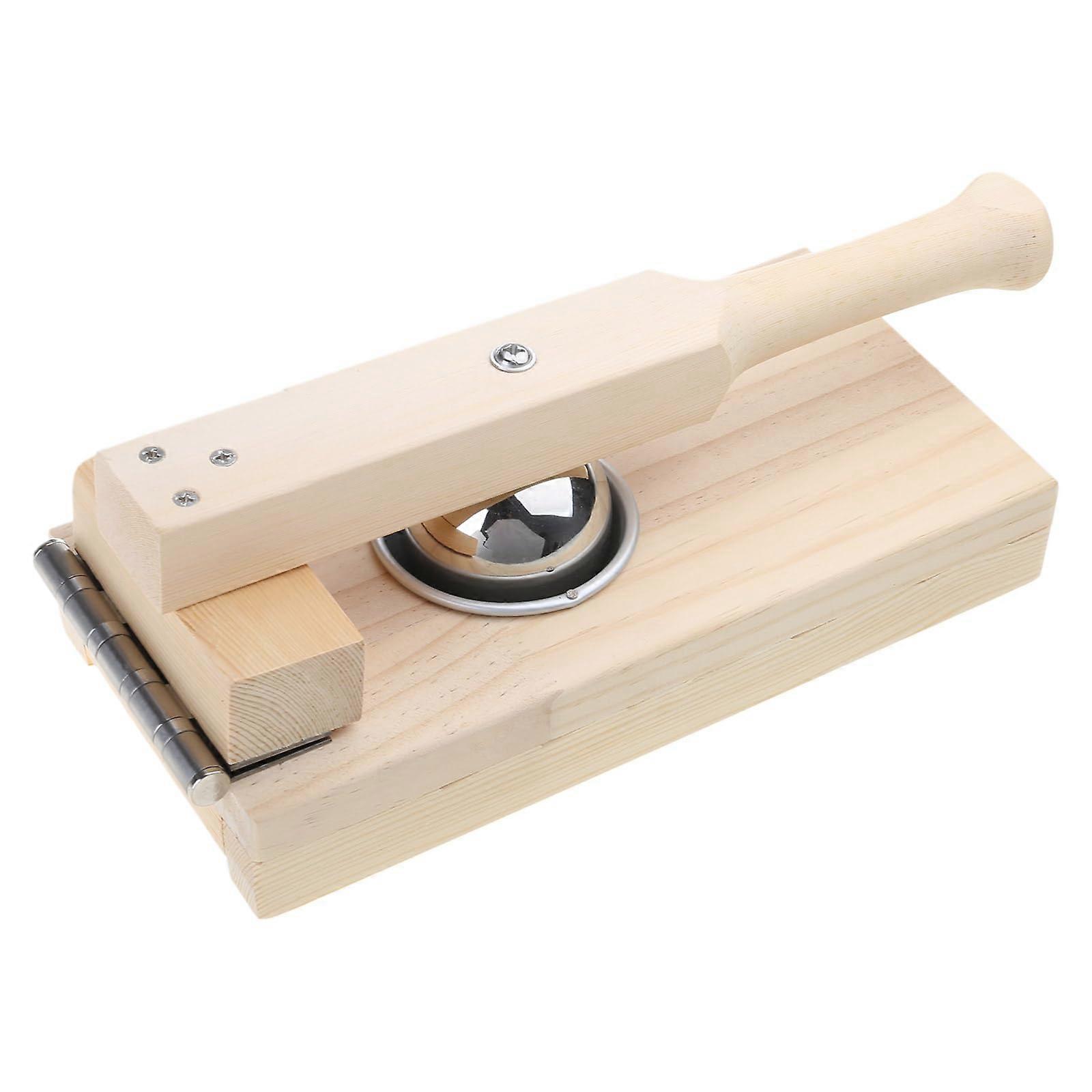 Dumpling Maker and Wrapper Mold with Ergonomic Grip for Quick Uniform Dough Shapes Durable Design