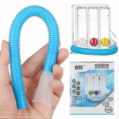 Breathing Exerciser Lung Function Improvement Trainer With 3 Balls