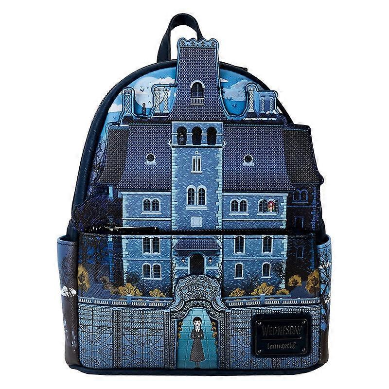Loungefly Wednesday Nevermore Academy backpack