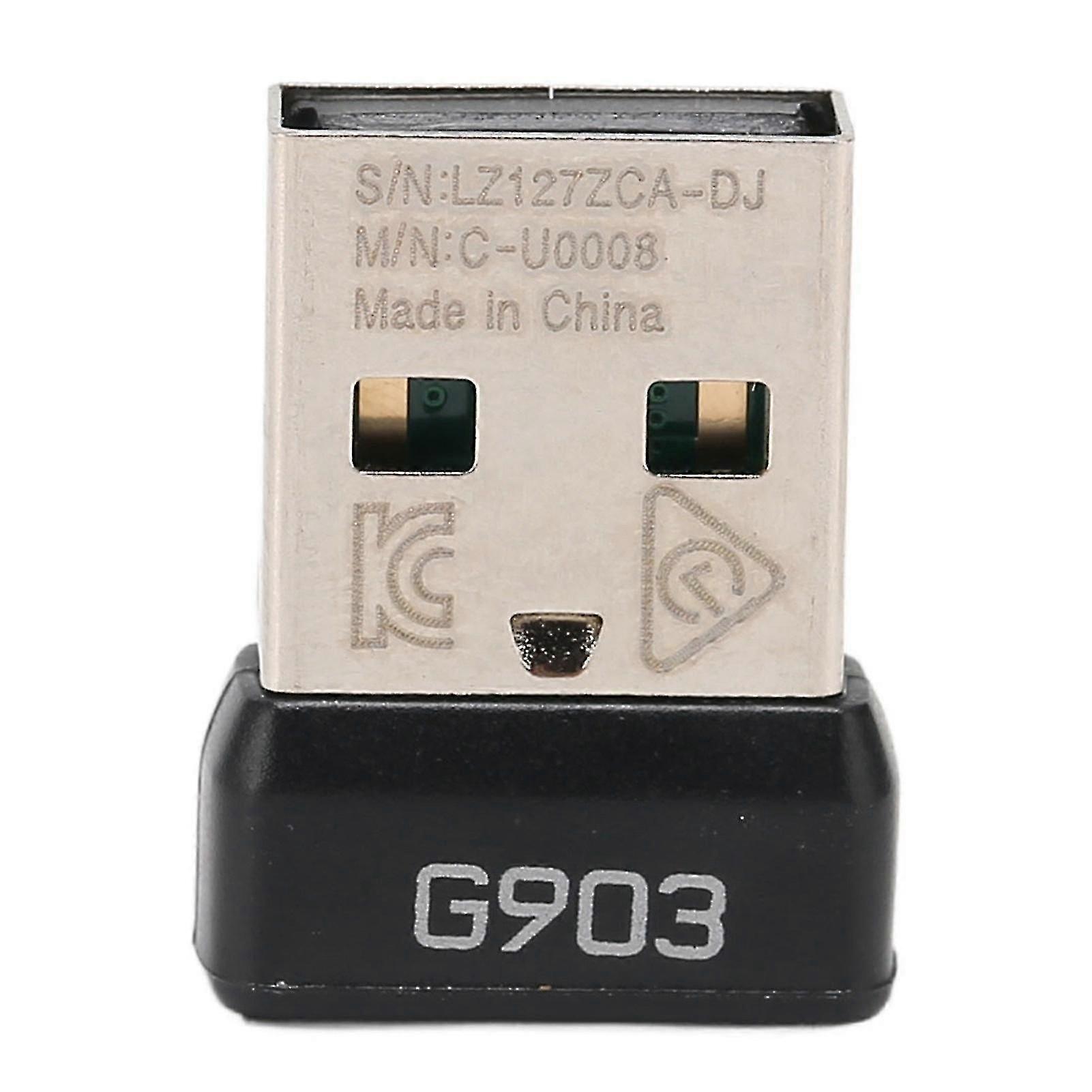 2.4G Wireless USB Receiver Adapter Replacement for Logitech G903 Wireless Mouse