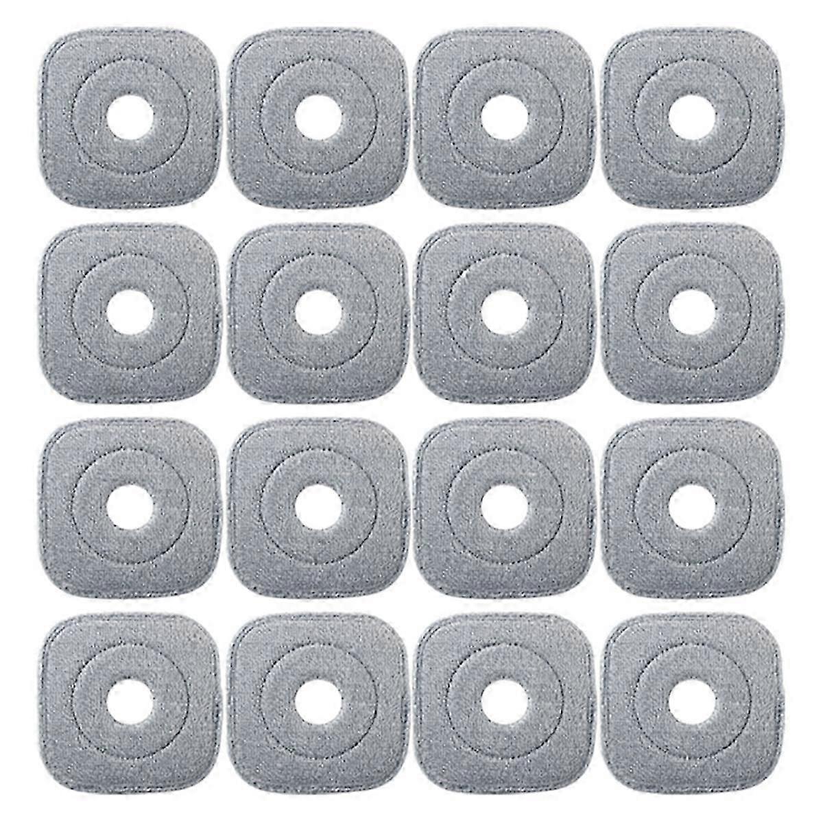 16Pcs Washable Mop Cloth for Mop Squeeze Mop Automatic